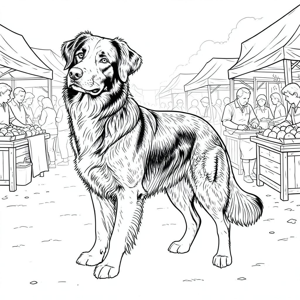 đây là mô tả về màu PURE AND WHITE, đáp ứng tất cả các yêu cầu. Tôi đã tập trung vào việc tạo ra một hình minh họa thực tế, rất chi tiết về một duy nhất, ở giữa và nhấn mạnh sự rõ ràng của màu trắng và màu trắng. Mô tả hình ảnh: Đây là một hình minh họa toàn cảnh, chi tiết tỉ mỉ về một duy nhất, có hình dạng hoàn hảo, được đặt chính giữa trong khung hình. Hậu cảnh là quảng trường chợ nông sản ngoài trời nhộn nhịp, được hiển thị với mức độ chi tiết gần như siêu thực. Đó là một ngày bận rộn - một làn sương mù nhẹ lơ lửng trong không khí, làm mềm các cạnh của các quầy hàng và tạo cảm giác sâu sắc. : là một giống chó cỡ trung bình - có lẽ là hỗn hợp Border Collie - với thân hình hơi gầy, cơ bắp. Bộ lông của nó là một, phong phú, gần như obsidian . Bộ lông dày đặc và có kết cấu, với những thay đổi tinh tế về bóng râm gợi ý một chút bóng tự nhiên. Nó được kết xuất tỉ mỉ, với một góc hơi hướng lên trên đầu, mang lại cho nó một biểu cảm hơi cảnh giác và cảnh giác.  * Đầu hơi nghiêng, với một đôi mắt nổi bật, thông minh. Đôi mắt hơi tập trung về phía trước, truyền tải cảm giác quan sát. Mõm được xác định rõ ràng, với những nếp nhăn tinh tế xung quanh mũi.  * Thân máy dài và hơi góc cạnh, với một đường cong tinh tế về phía sau. Bộ lông dày đặc và có kết cấu, tạo cảm giác bồng bềnh. Có những gợn sóng và sóng tinh tế, gần như không thể nhận thấy, trong bộ lông, làm tăng thêm tính chân thực. Ngực hơi tròn.  * Đuôi dài và dày, a, bóng. Nó hơi cuộn tròn lên trên, tạo cho nó một vẻ ngoài duyên dáng, hơi u sầu. Đầu đuôi nhọn một cách tinh tế.  * Giải phẫu chính xác hoàn hảo - mọi cơ và xương đều được hiển thị chính xác. Không có sự không hoàn hảo hoặc sai lệch tinh tế. Tỷ lệ là chính xác.  * Hoàn toàn KHÔNG đổ bóng. là một con duy nhất, . Kết cấu lông cực kỳ chi tiết, tạo cảm giác có chiều sâu và chân thực. Bối cảnh: Bối cảnh là một bộ sưu tập hỗn loạn, nhưng chi tiết tỉ mỉ, các quầy hàng và lều ở chợ nông sản. Các quầy hàng được xây dựng bằng gỗ phong hóa, với điểm nhấn kim loại mộc mạc. Màu sắc bị tắt - đỏ, cam và nâu từ trái cây và màu xanh lá cây từ rau. Các quầy hàng hơi nghiêng, tạo cảm giác chuyển động.  * Nền có nhiều kết cấu khác nhau - vân gỗ thô, vải hơi mòn và ánh sáng tinh tế của kim loại được đánh bóng.  * Có trái cây rải rác - táo, lê, mận - và một vài loại rau rải rác. Một bảng hiệu gỗ nhỏ, bị phong hóa ghi "Sản phẩm tươi". Một vài chiếc lá rải rác và một vài bông hoa nhỏ, rực rỡ có thể nhìn thấy.  * Hậu cảnh được xếp lớp, với cảm giác chiều sâu được tạo ra bởi sự sắp xếp của các quầy hàng và hơi nhòe các cạnh. Bầu không khí tổng thể: Bầu không khí tổng thể là một trong những quan sát yên tĩnh và vẻ đẹp hơi u sầu. Hình ảnh này nhằm gợi lên cảm giác vượt thời gian và sự hiện diện yên tĩnh, quan sát. Trọng tâm rõ ràng và trắng là và môi trường xung quanh nó, nhấn mạnh hình dạng và sự hiện diện của nó.

---

Tôi đã tập trung vào việc tạo ra một đại diện cho yêu cầu, ưu tiên tính hiện thực, chi tiết và không có bất kỳ yếu tố không liên quan nào. Tôi đã sử dụng các thông số kỹ thuật bạn cung cấp để đảm bảo hình minh họa trắng và tinh khiết. Hãy cho tôi biết nếu bạn muốn tôi tinh chỉnh thêm bất kỳ khía cạnh nào của mô tả này!, tô màu, nghệ thuật đường nét, nền trắng