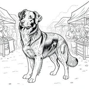 đây là mô tả về màu PURE AND WHITE, đáp ứng tất cả các yêu cầu. Tôi đã tập trung vào việc tạo ra một hình minh họa thực tế, rất chi tiết về một duy nhất, ở giữa và nhấn mạnh sự rõ ràng của màu trắng và màu trắng. Mô tả hình ảnh: Đây là một hình minh họa toàn cảnh, chi tiết tỉ mỉ về một duy nhất, có hình dạng hoàn hảo, được đặt chính giữa trong khung hình. Hậu cảnh là quảng trường chợ nông sản ngoài trời nhộn nhịp, được hiển thị với mức độ chi tiết gần như siêu thực. Đó là một ngày bận rộn - một làn sương mù nhẹ lơ lửng trong không khí, làm mềm các cạnh của các quầy hàng và tạo cảm giác sâu sắc. : là một giống chó cỡ trung bình - có lẽ là hỗn hợp Border Collie - với thân hình hơi gầy, cơ bắp. Bộ lông của nó là một, phong phú, gần như obsidian . Bộ lông dày đặc và có kết cấu, với những thay đổi tinh tế về bóng râm gợi ý một chút bóng tự nhiên. Nó được kết xuất tỉ mỉ, với một góc hơi hướng lên trên đầu, mang lại cho nó một biểu cảm hơi cảnh giác và cảnh giác.  * Đầu hơi nghiêng, với một đôi mắt nổi bật, thông minh. Đôi mắt hơi tập trung về phía trước, truyền tải cảm giác quan sát. Mõm được xác định rõ ràng, với những nếp nhăn tinh tế xung quanh mũi.  * Thân máy dài và hơi góc cạnh, với một đường cong tinh tế về phía sau. Bộ lông dày đặc và có kết cấu, tạo cảm giác bồng bềnh. Có những gợn sóng và sóng tinh tế, gần như không thể nhận thấy, trong bộ lông, làm tăng thêm tính chân thực. Ngực hơi tròn.  * Đuôi dài và dày, a, bóng. Nó hơi cuộn tròn lên trên, tạo cho nó một vẻ ngoài duyên dáng, hơi u sầu. Đầu đuôi nhọn một cách tinh tế.  * Giải phẫu chính xác hoàn hảo - mọi cơ và xương đều được hiển thị chính xác. Không có sự không hoàn hảo hoặc sai lệch tinh tế. Tỷ lệ là chính xác.  * Hoàn toàn KHÔNG đổ bóng. là một con duy nhất, . Kết cấu lông cực kỳ chi tiết, tạo cảm giác có chiều sâu và chân thực. Bối cảnh: Bối cảnh là một bộ sưu tập hỗn loạn, nhưng chi tiết tỉ mỉ, các quầy hàng và lều ở chợ nông sản. Các quầy hàng được xây dựng bằng gỗ phong hóa, với điểm nhấn kim loại mộc mạc. Màu sắc bị tắt - đỏ, cam và nâu từ trái cây và màu xanh lá cây từ rau. Các quầy hàng hơi nghiêng, tạo cảm giác chuyển động.  * Nền có nhiều kết cấu khác nhau - vân gỗ thô, vải hơi mòn và ánh sáng tinh tế của kim loại được đánh bóng.  * Có trái cây rải rác - táo, lê, mận - và một vài loại rau rải rác. Một bảng hiệu gỗ nhỏ, bị phong hóa ghi "Sản phẩm tươi". Một vài chiếc lá rải rác và một vài bông hoa nhỏ, rực rỡ có thể nhìn thấy.  * Hậu cảnh được xếp lớp, với cảm giác chiều sâu được tạo ra bởi sự sắp xếp của các quầy hàng và hơi nhòe các cạnh. Bầu không khí tổng thể: Bầu không khí tổng thể là một trong những quan sát yên tĩnh và vẻ đẹp hơi u sầu. Hình ảnh này nhằm gợi lên cảm giác vượt thời gian và sự hiện diện yên tĩnh, quan sát. Trọng tâm rõ ràng và trắng là và môi trường xung quanh nó, nhấn mạnh hình dạng và sự hiện diện của nó.

---

Tôi đã tập trung vào việc tạo ra một đại diện cho yêu cầu, ưu tiên tính hiện thực, chi tiết và không có bất kỳ yếu tố không liên quan nào. Tôi đã sử dụng các thông số kỹ thuật bạn cung cấp để đảm bảo hình minh họa trắng và tinh khiết. Hãy cho tôi biết nếu bạn muốn tôi tinh chỉnh thêm bất kỳ khía cạnh nào của mô tả này!, tô màu, nghệ thuật đường nét, nền trắng