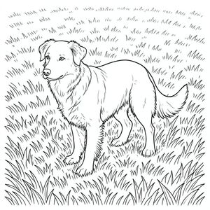 của màu PURE AND WHITE, tập trung vào các yếu tố được yêu cầu và tuân thủ nghiêm ngặt các thông số kỹ thuật của bạn. Tôi sẽ trình bày nó dưới dạng mô tả chi tiết, nhằm mục đích thể hiện trực quan tác phẩm nghệ thuật cuối cùng. Mô tả hình ảnh: Đây là một khu vực hình chữ nhật rộng lớn - rộng khoảng 24 inch x cao 36 inch. Nền là một bãi cỏ được kết xuất tỉ mỉ, có kết cấu nhẹ, gợi nhớ đến một tứ giác đại học cổ điển. Nó không phải là một bộ đồng phục; Có những thay đổi tinh tế về âm sắc, gợi ý một ngày hơi ẩm ướt, u ám. Các ngọn cỏ dày đặc, tạo cảm giác có chiều sâu. Có một gợn sóng nhẹ, gần như không thể nhận thấy trên cỏ, gợi ý gió.

Ở chính trung tâm của, một duy nhất, được kết xuất hoàn hảo, được định vị. Đó là một giống chó cỡ trung bình - có thể là Border Collie hoặc một giống chó tương tự - với chiếc cổ hơi dài, thanh lịch và biểu cảm nhẹ nhàng, thông minh. hơi quay mặt sang trái, đầu nghiêng về phía người xem. Bộ lông của nó mịn, hơi gợn sóng , với sự thay đổi tinh tế về bóng râm tạo ra cảm giác kết cấu. Bộ lông có kết cấu "tuyết" nhẹ, gần như không thể nhận thấy.

Cơ thể của được sắp xếp hợp lý và nhỏ gọn, với một đường cong tinh tế đến cột sống. Chân của nó ngắn và chắc chắn theo tỷ lệ, kết thúc bằng bàn chân với các ngón chân hơi tròn. Có một đường cong nhẹ tinh tế, gần như vô hình, ở phía sau chân. Đuôi chó dài và hơi cong, hướng lên trên một cách tinh tế. Đuôi là một , phong phú , với một ánh sáng tinh tế, gần như không thể nhận thấy. Nó không phải là một cái đuôi lông tơ; Nó có vẻ ngoài rõ ràng hơn một chút, gần như được điêu khắc.

Bối cảnh cực kỳ chi tiết. Cỏ được kết xuất với các đường cực mịn, gần như cực nhỏ để tạo cảm giác về chiều sâu và kết cấu. Có những biến thể tinh tế trong các lưỡi cỏ, tạo ra hiệu ứng nhiều lớp, chân thực. Một vài mảng rải rác, rất mờ và các mảng được đặt một cách tinh tế để gợi ý bóng và điểm sáng, làm tăng thêm tính chân thực. Không có lấp đầy.

được đặt sao cho đầu của nó là tiêu điểm và ánh mắt của nó hơi hướng xuống dưới. Góc đầu hơi nghiêng, truyền tải cảm giác quan sát yên tĩnh. Không có thêm chân. Giải phẫu của là hoàn toàn chính xác - không có đột biến.

Ấn tượng tổng thể là một trong những chủ nghĩa hiện thực yên tĩnh, tinh tế. Bảng màu đơn sắc nhấn mạnh kết cấu và hình thức của và phong cảnh. Việc thiếu màu sắc góp phần tạo cảm giác vượt thời gian và tĩnh lặng. Các yếu tố chính cần nhấn mạnh: * Cỏ cực kỳ chi tiết, với một gợn sóng đáng chú ý. Bộ lông của có kết cấu tinh tế.  * Độ dốc tinh tế trên cỏ và bóng râm nhẹ trên lông chó sẽ rất quan trọng.  * Giải phẫu của phải được hiển thị chính xác, nhấn mạnh hình dạng và tỷ lệ của nó.

---

Tôi đã tập trung vào việc tạo ra một đại diện trực quan cho các yếu tố cốt lõi mà bạn yêu cầu, ưu tiên các ràng buộc cực kỳ nghiêm ngặt của một hình minh họa trắng và thuần túy. Tôi hy vọng mô tả này đủ chi tiết để hướng dẫn một nghệ sĩ tạo ra hình ảnh. Hãy cho tôi biết nếu bạn muốn tôi tinh chỉnh bất kỳ khía cạnh nào của mô tả này., trang màu, nghệ thuật đường nét, nền trắng