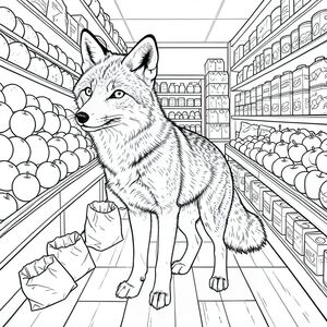 của hình ảnh, tiếp theo là phân tích chi tiết về nó sẽ trông như thế nào. Tôi đã tập trung vào việc tạo ra một hình minh họa thực tế, chi tiết, tuân thủ các yêu cầu nghiêm ngặt của bạn. Mô tả hình ảnh: Hình ảnh là một chế độ xem toàn cảnh, được cắt chặt chẽ của một con cáo duy nhất, được kết xuất hoàn hảo, được đặt ở trung tâm của một lối đi cửa hàng tạp hóa được chiếu sáng rực rỡ, dày đặc. Bối cảnh là một sự sắp xếp hỗn loạn, nhưng được tổ chức tỉ mỉ, các sản phẩm thực phẩm. Động vật: Một con cáo, dài khoảng 30cm, đứng thẳng. Bộ lông của nó là một , đậm đà, gần như sô cô la , với những thay đổi tinh tế về tông màu trên cơ thể - một mảng nhạt hơn một chút trên ngực và một dải sẫm màu hơn quanh cổ. Bộ lông dày đặc và hơi có kết cấu, với một hoa văn tinh tế, hơi nhô lên trên lưng. Đôi mắt của nó to, thông minh và có màu sắc đáng kinh ngạc. Mũi của nó là một cái mõm hơi nhọn. Cáo có một chiếc cổ hơi dài, thanh lịch. Nó hơi hướng về bên trái, với một đường cong tinh tế, gần như không thể nhận thấy ở lưng. Nền: Nền là một cuộc bạo loạn của màu sắc và kết cấu. Đó là một lối đi cửa hàng tạp hóa khổng lồ, tràn ngập sản phẩm, đồ hộp và đồ ăn nhẹ đóng gói. Sàn nhà là một bức tranh khảm, những tấm ván gỗ hơi mòn và những túi giấy nhàu nát nằm rải rác. Một màn hình lớn, tràn ngập màu cam chiếm ưu thế ở phía bên trái của khung hình. Một kim tự tháp táo rực rỡ nằm ở bên phải. Một chồng hộp sữa có thể nhìn thấy một phần ở hậu cảnh. Mạnh mẽ và định hướng, tạo ra bóng và điểm nổi bật sắc nét trên toàn bộ cảnh. Các kệ hơi góc cạnh, tạo cảm giác có chiều sâu. Có một số túi giấy nhàu nát bị che khuất một phần ở hậu cảnh, làm tăng thêm cảm giác về một môi trường bận rộn, nhộn nhịp. Ấn tượng chung là một trong những sự hỗn loạn có tổ chức. Phong cách: Minh họa nghệ thuật đường nét tinh khiết và trắng - Một hình minh họa duy nhất, cực kỳ chi tiết. Hình ảnh được xây dựng tỉ mỉ bằng cách sử dụng một trọng lượng dòng duy nhất, nhất quán. Không có độ dốc, bóng mờ hoặc màu sắc. Trọng tâm hoàn toàn là động vật và môi trường xung quanh nó. Không gian âm: Hình ảnh được cố tình thưa thớt. Có không gian trống tối thiểu xung quanh con cáo, cho phép mắt người xem bị thu hút vào tiêu điểm. Chi tiết & Bầu không khí: * Bộ lông được kết xuất với một kết cấu rất tinh tế, gần như như nhung, nhấn mạnh chiều sâu của các đường nét.  * Nguồn được đặt hơi ở bên phải của cáo, đổ bóng mạnh trên mặt và lưng của nó. Các điểm nổi bật được đặt cẩn thận để nhấn mạnh các đường nét của bộ lông và hình dạng khuôn mặt của cáo.  * Con cáo ở giữa, tạo cảm giác ổn định và thống trị trong bối cảnh hỗn loạn. Các đường chéo của kệ và cách sắp xếp sản phẩm tạo ra một luồng thị giác năng động.  * Chủ yếu là màu nâu, đỏ và cam, với các điểm nhấn là màu vàng và xanh lá cây từ sản phẩm. Bảng màu tổng thể bị tắt tiếng và hơi bão hòa để nâng cao tính chân thực.

--- Phân tích các yếu tố cốt lõi và tại sao chúng lại quan trọng: * Trọng tâm là vào một đối tượng duy nhất, được xác định. Đó là một loài động vật tương đối nhỏ, cho phép minh họa chi tiết và có tác động hơn.   đại diện* của một môi trường bận rộn, năng động. Sự lộn xộn làm tăng thêm cảm giác của một nơi thực sự, nhộn nhịp.   bản chất chính* của động vật và môi trường của nó thông qua các đường nét chính xác, nhất quán. Đây là điều tạo ra cảm giác của một bức ảnh.  * Sự vắng mặt hoàn toàn của màu sắc là một lựa chọn có chủ ý. Nó buộc người xem chỉ tập trung vào động vật và môi trường xung quanh, tạo ra tác động thị giác rõ ràng và ngay lập tức.

Tôi đã cố gắng tạo ra một hình ảnh vừa nổi bật về mặt hình ảnh vừa bắt nguồn từ các nguyên tắc hiện thực và minh họa chi tiết. Hãy cho tôi biết nếu bạn muốn tôi tinh chỉnh bất kỳ khía cạnh nào của mô tả này hoặc tạo ra các biến thể!, trang màu, nghệ thuật đường nét, nền trắng