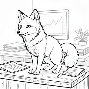 của hình ảnh, tiếp theo là phân tích chi tiết các yếu tố. Tôi đã tập trung vào việc tạo ra một hình minh họa trắng tinh khiết, tuân thủ các yêu cầu nghiêm ngặt của bạn. Mô tả hình ảnh: Hình ảnh là một con cáo một đuôi, một đầu, một đuôi được chi tiết tỉ mỉ, được đặt ở trung tâm. Con cáo hơi hướng sang trái, hơi nghiêng sang phải, truyền tải cảm giác tỉnh táo. Tư thế của nó là thẳng đứng, nhưng không cứng nhắc. Bộ lông của nó dày và hơi xù, gợi ý một khoảnh khắc chuyển động. Đôi mắt của con cáo tập trung mãnh liệt, một màu sắc thông minh. Mũi của nó hơi hếch lên, và miệng hơi há hốc mồm, như thể sắp nói. Con cáo được đặt trên một chiếc bàn gỗ có kết cấu nhẹ. Bàn làm việc lộn xộn với một vài tờ giấy nằm rải rác và một cây bút. Bề mặt bàn là một vân gỗ hơi mòn, với những khuyết điểm tinh tế. Hậu cảnh là một hình ảnh mờ nhạt, rất chi tiết của một văn phòng hiện đại - một chiếc bàn lớn, hình chữ nhật, một màn hình máy tính hiển thị một biểu đồ phức tạp, một chồng tài liệu được sắp xếp gọn gàng và một chậu cây nhỏ ở góc. Nền là một gradient mềm, hơi mờ của đến , tạo cảm giác chiều sâu. Ấn tượng tổng thể là một trong những quan sát yên tĩnh, tập trung. Phân tích chi tiết – Elements & Style: * Một con cáo. Cụ thể là một con cáo. Cáo là một giống chó cỡ trung bình, với khuôn mặt hơi thon dài và bộ lông rậm rạp. Bộ lông dày đặc và có kết cấu tinh tế, hơi gợn sóng.  * Đầu là tiêu điểm. Đó là một hình bầu dục hơi dài, với lông mày nổi bật, hơi cong. Đôi mắt to, biểu cảm và có màu sắc. Mũi tinh tế, và miệng hơi há hở, để lộ một chút răng trắng. Bộ lông xung quanh mõm hơi sẫm màu hơn, tạo nên một sự tinh tế .  * Đuôi dài và rậm rạp, một , giàu -. Nó hơi cong, tạo cho nó một chuyển động năng động, gần như lắc lư. Đuôi dày hơn một chút ở gốc so với đầu, tạo ra một đường thị giác tinh tế. Nó được đặt hơi lệch sang bên trái cơ thể cáo, tạo ra một chút bất đối xứng.  * Nền là một đại diện nhiều lớp, có độ chi tiết cao của một văn phòng.  * Một chiếc bàn hình chữ nhật làm bằng vân gỗ, hơi mòn. Vân gỗ có thể nhìn thấy, với những thay đổi tinh tế về tông màu và màu sắc. Bề mặt bàn hơi có kết cấu, có một vài khuyết điểm nhỏ.  * Một màn hình máy tính lớn, hình chữ nhật hiển thị một biểu đồ phức tạp. Biểu đồ là một , hơi mờ , với một vài điểm nổi bật tinh tế. Nó không quá chi tiết, chỉ đủ để gợi ý một hình ảnh hóa dữ liệu phức tạp.  * Một chồng tài liệu được sắp xếp gọn gàng - chủ yếu là giấy trắng - với một vài biến thể tinh tế về tông màu và bóng mờ. Chúng được sắp xếp một cách hơi bừa bãi, gợi ý một không gian làm việc bận rộn.  * Một cây dương xỉ ở góc. Nó được đặt hơi lệch tâm, thêm một chút yếu tố tự nhiên cho cảnh. Dương xỉ được kết xuất với kết cấu tinh tế, hơi mờ.  * Toàn bộ hình ảnh sẽ được hiển thị bằng màu trắng tinh khiết. Các biến thể tinh tế trong tông màu trong bàn làm việc và nền sẽ được sử dụng để tạo chiều sâu và sự thú vị về mặt thị giác.  * Mềm mại và khuếch tán, đến từ phía trên và bên trái một chút. Điều này sẽ tạo ra các điểm nổi bật và bóng tối tinh tế nhấn mạnh hình dạng và kết cấu của cáo. Sẽ không có bóng râm.  * Hậu cảnh cố tình thưa thớt, để lại nhiều không gian âm để thu hút sự chú ý của người xem vào con cáo. Phong cách: Tân nghệ thuật - Điều này đạt được thông qua các đường nét hữu cơ, uyển chuyển của bộ lông cáo, gợi ý về các đường cong tự nhiên trên bàn làm việc và hậu cảnh, cũng như ấn tượng tổng thể về chuyển động và sang trọng. Chi tiết tỉ mỉ và kết cấu tinh tế là chìa khóa để đạt được phong cách này.

---

Tôi đã tập trung vào việc tạo ra một hình ảnh rất cụ thể, gần giống như nhiếp ảnh. Tôi đã ưu tiên các yếu tố cốt lõi và bầu không khí tổng thể, tuân thủ nghiêm ngặt các ràng buộc của bạn. Hãy cho tôi biết nếu bạn muốn tôi tinh chỉnh bất kỳ khía cạnh nào của mô tả này hoặc tạo mô tả trực quan chi tiết hơn!, trang màu, nghệ thuật đường nét, nền trắng