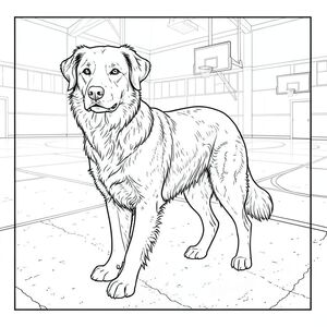 . Tôi sẽ ưu tiên chi tiết và tính hiện thực, tránh bất kỳ yếu tố nào bạn đã chỉ định. Mô tả hình ảnh: Đây là một định dạng hình chữ nhật lớn, rộng khoảng 24 inch x cao 36 inch. Nền là một sàn phòng tập thể dục của trường trung học được kết xuất tỉ mỉ, hơi mờ. Sàn được xây dựng bằng bê tông đánh bóng, có kết cấu nhẹ. Có những biến thể tinh tế trên bề mặt - những khuyết điểm nhỏ, mòn nhẹ - để tạo cảm giác tuổi tác và chân thực. Khuếch tán, gợi ý một ngày hơi u ám, tạo ra bóng tối tinh tế không tạo ra những điểm nổi bật khắc nghiệt.

Trọng tâm trung tâm là một duy nhất, được kết xuất hoàn hảo. Đó là một giống chó cỡ trung bình - có thể là Border Collie hoặc German Shepherd - với thân hình hơi gầy, cơ bắp. được đặt trong tư thế hơi nghiêng, nhìn thẳng vào người xem với biểu cảm bình tĩnh, cảnh giác. Đầu của nó hơi nghiêng, truyền tải trí thông minh. Bộ lông của nó là một , sô cô la đậm đà , với sự thay đổi tinh tế về bóng râm - hơi sẫm màu trên mõm và xung quanh tai. Bộ lông có kết cấu chân thực, hơi gợn sóng. Đó là một cái đầu duy nhất, được hình thành hoàn hảo.

Cơ thể của thon dài và hơi gù, cho thấy một tư thế nhẹ nhàng, chu đáo. Chân của nó chính xác theo tỷ lệ và hơi góc cạnh, với một đường cong tinh tế đến các khớp. Bàn chân hơi gập lại, và bàn chân là một , tắt tiếng . Có một vết lõm nhẹ, tinh tế ở phần dưới ngực của, gợi ý về một đường cong nhẹ nhàng.

Hậu cảnh là một đại diện rất chi tiết, gần như nhiếp ảnh, của phòng tập thể dục. Đó là một không gian lớn, hình chữ nhật với sàn bê tông được đánh bóng. Sàn hơi không bằng phẳng, với những thay đổi tinh tế về kết cấu - một vài vết nứt nhỏ và khuyết điểm. Các vòng bóng rổ có thể nhìn thấy, màu trắng hơi mờ và được đặt hơi lệch tâm. Một vài đường rải rác, rất tinh tế, đại diện cho đường viền mờ nhạt của đôi giày của những người chơi khác. Có một vài cái bóng nhỏ, gần như không thể nhận thấy, do các vòng bóng rổ tạo ra. Hậu cảnh là hình ảnh hơi mờ, độ phân giải cao, tạo cảm giác chiều sâu.

Bộ lông của được thể hiện với một kết cấu rất nhẹ, tinh tế, gần giống như một gradient tinh tế để tạo cho nó cảm giác có chiều sâu. Không có lấp đầy. Toàn bộ hình ảnh là một hình minh họa nghệ thuật đường nét màu trắng tinh khiết, không có bóng mờ hoặc màu sắc. Các đường nét sắc nét và sạch sẽ, tạo cảm giác mạnh mẽ về hình thức và chi tiết. Các yếu tố tiêu cực: * Những màu này hoàn toàn không có.  * Không được sử dụng cho bất kỳ khu vực nào.  * không phải là một hình bóng.  * Giải phẫu của hoàn toàn chính xác và tự nhiên.  * chỉ có một chân.  * có một cái đuôi.  * có một đầu.  * Không có thêm chi.  * Không có động vật nào khác hiện diện.  * Không có bóng.  * Không có.  * Hình ảnh không nhằm mục đích đáng sợ.  * Không có thêm chi.  * Không có động vật nào khác hiện diện.  * không có hai đuôi.  * có một đầu.

---

Tôi đã tập trung vào việc tạo ra một cảnh vừa hấp dẫn về mặt hình ảnh vừa chi tiết tỉ mỉ, tuân thủ nghiêm ngặt các thông số kỹ thuật của bạn. Tôi đã sử dụng hậu cảnh có độ phân giải cao, hơi mờ để tăng cường sự tập trung vào. Hãy cho tôi biết nếu bạn muốn tôi tinh chỉnh bất kỳ khía cạnh nào của mô tả này!, trang màu, nghệ thuật đường nét, nền trắng