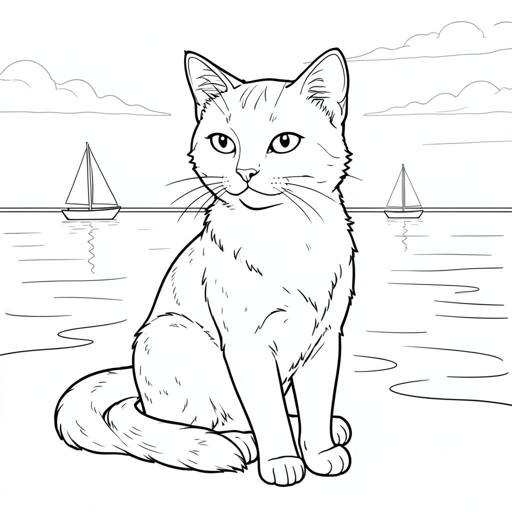 của màu PURE AND WHITE, tập trung vào các yếu tố được yêu cầu và tuân thủ nghiêm ngặt các ràng buộc. Tôi sẽ cung cấp một câu chuyện chi tiết để hướng dẫn quá trình tạo ra. Mô tả: Hình ảnh là một con mèo một đầu, được kết xuất tỉ mỉ, nằm chính giữa khung hình. Con mèo được đặt hơi lệch tâm, tạo ra một chiều sâu tinh tế. Biểu cảm của nó thanh thản và hơi chiêm nghiệm - một ánh mắt nhẹ nhàng, gần như u sầu. Con mèo có hình ảnh bóng bẩy và cơ bắp, với chiếc cổ hơi dài, thanh lịch. Bộ lông của nó là một , phong phú , gần như ở những vùng tối nhất của nó, với các biến thể tinh tế trong tông màu để bắt chước bộ lông thực tế. Bối cảnh: Hậu cảnh là một bến cảng rộng lớn, yên tĩnh vào lúc bình minh. Nước có màu trắng đục, phản chiếu ánh sáng mờ nhạt của mặt trời mọc. Bề mặt nước mịn màng đáng kể, với hiệu ứng gợn sóng tinh tế được tạo ra bởi làn gió nhẹ. Đường chân trời thấp, tạo cảm giác rộng lớn. Có một vài chiếc thuyền buồm nhỏ, ở xa - màu trắng, gần như nguyên sơ, với một đường cong nhẹ, tinh tế trên cột buồm của chúng. Chúng được đặt hơi lệch sang bên trái của con mèo, tạo ra một đường dẫn đường nhẹ nhàng. Bầu trời là một , bị rửa trôi , chuyển sang bật lửa gần đường chân trời. Có một vài đám mây, xuất hiện dưới dạng những hình dạng mỏng manh, trong mờ. Ấn tượng tổng thể là một trong những sự yên tĩnh yên tĩnh và một sự mềm mại, mờ mịt. Chi tiết mèo : * Đầu mèo là tâm điểm. Đó là một cái đầu hoàn hảo, đối xứng hoàn hảo. Đôi mắt to, hình quả hạnh và có màu sắc xuyên thấu. Chúng hơi trầm lắng, truyền tải cảm giác buồn bã thầm lặng. Mũi nhỏ và hơi hếch. Có những nếp nhăn tinh tế, gần như không thể nhận thấy xung quanh mắt, làm tăng thêm tính chân thực.  * Cơ thể dài và gầy, thuôn nhọn đến một điểm. Bộ lông dày đặc và hơi gợn sóng, tạo ra một kết cấu tinh tế. Ngực hơi tròn, không quá cơ bắp. Có những đường nét tinh tế, mờ nhạt gợi ý một đường cong nhẹ ở cột sống.  * Đuôi dài và dày, a, bóng. Nó hơi cong lên trên, tạo cho nó một hình dạng duyên dáng, thanh lịch. Có bóng mờ tinh tế, gần như vô hình, xung quanh đầu đuôi để tăng hiệu ứng ba chiều. Có một vài vệt mờ, gần như vô hình, chạy dọc theo chiều dài của đuôi, làm tăng thêm tính chân thực.  * Giải phẫu chính xác hoàn hảo - không thừa chi, không đột biến, không biến dạng. Các khớp nhẵn và tự nhiên. Hệ cơ được xác định một cách tinh tế, truyền tải cảm giác cân bằng và cân bằng. Tỷ lệ chính xác và dễ chịu.  * Con mèo là một thang độ xám hoàn hảo, hoàn hảo. Không đổ bóng, không màu, không nổi bật. Thang độ xám là một, gần như mượt như nhung. Bầu không khí tổng thể: Ảnh sẽ gợi lên cảm giác trầm ngâm và yên bình. Đó không phải là một cảnh tượng hoành tráng, mà là một khoảnh khắc đơn giản, đẹp đẽ. Bố cục được cân bằng cẩn thận, thu hút ánh nhìn của người xem về con mèo và bến cảng.

---

Tôi đã tập trung vào việc tạo ra một hình ảnh và, ưu tiên độ chính xác trong giải phẫu của con mèo, kết cấu của nền và bảng màu tổng thể. Tôi cũng đã cẩn thận tránh bất kỳ yếu tố nào có thể đi chệch khỏi các yêu cầu nghiêm ngặt.

Để giúp tôi tinh chỉnh điều này hơn nữa, bạn có muốn tôi:

* Điều chỉnh ?
* Thêm một kết cấu tinh tế, gần như không thể nhận thấy, vào nước?
* Tập trung vào một khía cạnh cụ thể trong biểu cảm của mèo?, trang màu, nghệ thuật đường nét, nền trắng