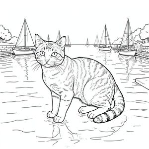 của màu PURE AND WHITE, kết hợp tất cả các yếu tố và ràng buộc được chỉ định. Tôi đã tập trung vào việc tạo ra một hình ảnh thanh bình và chi tiết của một con mèo, ưu tiên độ chính xác và cảm giác về vẻ đẹp yên tĩnh. Mô tả hình ảnh: Hình ảnh là một hình minh họa chi tiết tỉ mỉ, tập trung vào một bến cảng yên tĩnh vào lúc bình minh. Tiền cảnh bị chi phối bởi một vùng đất yên tĩnh rộng lớn, hơi gợn sóng, nước phản chiếu sự mềm mại của mặt trời mọc. Nước tĩnh lặng đến mức gần như thủy tinh, với những gợn sóng tinh tế hầu như không nhìn thấy. Đường chân trời thấp, tạo cảm giác chiều sâu.

Ở trung tâm của khung hình, một con mèo duy nhất, cân đối hoàn hảo được định vị. Đó là một con mèo lông ngắn trong nhà lớn, cỡ trung bình - hãy nghĩ đến một con mèo mướp với bộ lông hơi phai màu. Con mèo hơi quay mặt sang trái, quay đầu về phía người xem. Biểu hiện của nó thanh thản và hơi trầm ngâm. Nó có khuôn mặt hơi phẳng, mũi cong nhẹ nhàng và đôi mắt to, thông minh. Bộ lông có kết cấu nhẹ, lốm đốm và , với các biến thể tinh tế trong tông màu để tạo cảm giác chân thực.

Cơ thể mèo thon dài và hơi gù, truyền tải cảm giác trầm lặng. Đuôi dài và dày, uốn cong duyên dáng xuống dưới. Đó là một , phong phú, với một cạnh tinh tế, hơi sẫm hơn ở đầu. Đuôi không cuộn tròn hoàn toàn; Nó hơi góc cạnh, mang lại cho nó một chất lượng năng động, gần như cẩn thận.

Hậu cảnh là một đại diện chân thực, rất chi tiết của một bến cảng vào lúc bình minh. Bầu trời là một , mờ mịt, chuyển sang một mềm mại, gần đường chân trời. Những chiếc thuyền buồm màu trắng nằm rải rác trên mặt nước, cánh buồm của chúng nhẹ nhàng tung bay trong gió buổi sáng. Những chiếc thuyền buồm được hiển thị với một kết cấu nhẹ, gần như không thể nhận thấy, để gợi ý bọt và nước. Có một vài chiếc thuyền nhỏ, ở xa, xa hơn trong nước. Bản thân bến cảng bao gồm các bến tàu bằng đá và gỗ đã bị phong hóa, với một vài chiếc thuyền đánh cá nhỏ neo đậu ở phía xa. Mềm mại và khuếch tán, tạo ra ánh sáng nhẹ nhàng trên toàn cảnh. Có một vài hình dạng tinh tế, hơi mờ của cây cối và lau sậy ở mép nước, làm tăng thêm chiều sâu của ảnh. Chi tiết kỹ thuật & Nhấn mạnh: * Hoàn toàn không đổ bóng. Toàn bộ hình ảnh được hiển thị bằng màu trắng tinh khiết.  * Trọng lượng đường cực mịn, gần như cực nhỏ. Mỗi đường nét phải rõ ràng và rõ ràng, tạo cảm giác về kết cấu và chi tiết.  * Khía cạnh quan trọng nhất là mức độ chi tiết. Mỗi bộ râu, từng gợn sóng tinh tế trong nước, mọi biến thể trong kết cấu lông của mèo, đều được thể hiện một cách tỉ mỉ.  * Con mèo được đặt để nhìn thẳng vào người xem, hơi nghiêng đầu, truyền tải cảm giác quan sát bình tĩnh. Không gian âm: Không gian âm xung quanh con mèo là rất quan trọng. Nó không trống rỗng; Nó chứa đầy các gradient tinh tế và các biến thể trong không gian trắng để tạo cảm giác có chiều sâu và sự thú vị trực quan. Có những vùng màu trắng rất tinh tế, gần như không thể nhận thấy, nơi nước phản chiếu bầu trời, tạo ra một hiệu ứng tinh tế. Mục tiêu: Hiệu ứng tổng thể là tạo ra một hình ảnh trực quan tuyệt đẹp và cực kỳ chi tiết, giống như một khoảnh khắc được ghi lại hoàn hảo trong thời gian. Trọng tâm là vẻ đẹp của con mèo và bầu không khí thanh bình của bến cảng.

---

Tôi đã tập trung vào việc tạo ra một cảnh vừa đẹp vừa chi tiết tỉ mỉ, tuân thủ các ràng buộc nghiêm ngặt của lời nhắc. Tôi hy vọng mô tả này cung cấp một nền tảng vững chắc cho việc tô màu . Hãy cho tôi biết nếu bạn muốn tôi tinh chỉnh thêm bất kỳ khía cạnh nào của mô tả này., trang màu, nghệ thuật đường nét, nền trắng