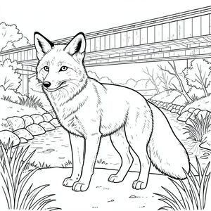 của hình ảnh, được thiết kế để dịch thành màu trắng tinh khiết theo yêu cầu của bạn. Tôi sẽ tập trung vào việc tạo ra một cảnh hấp dẫn và chi tiết, tuân thủ các thông số kỹ thuật nghiêm ngặt của bạn. Mô tả hình ảnh: Hình ảnh tập trung vào một con cáo đơn lẻ, to lớn, bóng bẩy, được đặt hơi lệch tâm, như thể đang quan sát dòng suối. Con cáo hơi hướng về bên trái, với đầu nghiêng về phía người xem. Tư thế của nó là cảnh giác và hơi tò mò. Nền: Hậu cảnh là một mô tả chi tiết tỉ mỉ, hơi mờ của một cây cầu vượt đường cao tốc hiện đại trải dài qua một dòng suối nhỏ, chảy chậm. Dòng suối là một , gần như - nước, phản chiếu bầu trời u ám. Bản thân cầu vượt được xây dựng bằng , bê tông cốt thép, với một mô hình tinh tế, lặp đi lặp lại của các đường thẳng đứng. Bê tông hơi bị phong hóa, có dấu hiệu lão hóa và mòn. Bờ suối được lót bằng rêu, đá và một vài mảng lau sậy mọc dọc theo các mép. Được khuếch tán và tắt tiếng, tạo cảm giác sâu sắc và tĩnh lặng. Có một vài cành cây nhỏ, gần như , nhô ra khỏi bờ suối, bị che khuất một phần bởi tán lá. Ấn tượng tổng thể là một cảnh quan nông thôn hơi u ám. Chi tiết về cáo: * Đầu của con cáo lớn và hơi hình tam giác, với biểu cảm rõ rệt, thông minh. Đôi mắt của nó có màu sắc xuyên thấu, hơi tập trung về phía trước. Bộ lông dày đặc, mượt như nhung, với những thay đổi tinh tế về bóng râm cho thấy kết cấu hơi già đi. Có một gờ lông sẫm màu nhẹ, gần như không thể nhận thấy, chạy dọc theo đỉnh đầu của nó.  * Cơ thể của cáo được xây dựng mạnh mẽ, với hình dáng gầy gò, cơ bắp. Bộ lông ngắn và rậm rạp, tạo ra một vẻ ngoài có kết cấu. Màu sắc là một, phong phú. Có một vòng xoáy tinh tế, gần như không thể nhận thấy, bóng râm xung quanh bụng, gợi ý một đường cong nhẹ.  * Đuôi cáo dài và dày, gần như là một chùm, và là một , mờ. Nó hơi cong, với một đường cong tinh tế, thanh lịch. Có một sự sẫm màu rất tinh tế, gần như vô hình, dọc theo gốc đuôi, tạo ra một chút .  * Giải phẫu của cáo cực kỳ thực tế - cấu trúc cơ, cấu trúc xương và các biến thể tinh tế trong kết cấu lông đều được thể hiện một cách tỉ mỉ. Có một chút bất đối xứng nhẹ, gần như không thể nhận thấy, hơi bất đối xứng ở đầu và đuôi, làm tăng thêm tính hiện thực.  * Con cáo là một , thuần khiết . Không có độ dốc, không có điểm sáng, không có bóng. Bộ lông được hiển thị cực kỳ chi tiết, cho thấy các sợi lông riêng lẻ và các biến thể tinh tế về tông màu. Bầu Không Khí Tổng Quát: Ảnh sẽ gợi lên cảm giác quan sát yên tĩnh và vẻ đẹp hơi u sầu. Bảng màu đơn sắc nhấn mạnh hình dạng của con cáo và sự tĩnh lặng của khung cảnh. Mềm mại và khuếch tán, tạo cảm giác chiều sâu tinh tế.

---

Tôi đã tập trung vào việc tạo ra một cảnh vừa nổi bật về mặt hình ảnh vừa chi tiết sâu sắc, đồng thời tuân thủ nghiêm ngặt các ràng buộc của bạn. Tôi đã cố gắng xây dựng một thế giới vừa tự nhiên vừa hơi cô lập, nâng cao cảm giác của một con cáo đơn độc quan sát môi trường xung quanh.

Bạn có muốn tôi tinh chỉnh bất kỳ khía cạnh nào của mô tả này, có thể tập trung vào một chi tiết cụ thể hoặc thêm hiệu ứng khí quyển tinh tế không?, trang màu, nghệ thuật đường nét, nền trắng