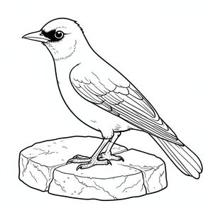 của một màu trắng tinh khiết có một con chim duy nhất, chi tiết tỉ mỉ và được thiết kế để trình bày dưới dạng hình ảnh tĩnh. Tôi sẽ tập trung vào việc tạo ra một cảnh hấp dẫn, thực tế mà không có bất kỳ bóng râm hay màu sắc nào. Mô tả hình ảnh: Hình ảnh là một cái nhìn toàn cảnh, lấy nét chặt chẽ của một con chim duy nhất, được kết xuất hoàn hảo, được đặt chính giữa khung hình. Đó là một con chim lớn, hơi cách điệu - gần bằng kích thước của một con chim đỏ, nhưng có hình dạng thuôn dài, thanh lịch hơn. Con chim đậu trên một bệ hơi cao, có kết cấu được xây dựng bằng đá phong hóa. Đá thô và không bằng phẳng, có thể nhìn thấy các vết nứt và rêu mọc. Bệ nhỏ, đường kính khoảng 18 inch và dường như được nhúng một phần vào sàn bê tông hơi nhô lên. Chi tiết chim: * Đầu chim là tâm điểm. Đó là một , mờ, gần giống như obsidian. Mỏ được xác định rõ ràng, với một đường cong nhẹ và một cạnh tinh tế, hơi móc. Đôi mắt của nó nhỏ, tập trung mạnh mẽ và đáng kinh ngạc, . Các lông xung quanh mỏ có kết cấu tinh tế, tạo ra hiệu ứng thu nhỏ, nhiều lớp. Có một chút tối tăm xung quanh hốc mắt, gợi ý một độ sâu tinh tế. * Cơ thể là một , gần như , với kết cấu tinh tế, hơi nhấp nhô bắt chước lông tơ. Nó dài và mảnh mai, với phần lưng duyên dáng, hơi cong. Đôi cánh lớn và rộng, với một mô hình bóng mờ tinh tế, gần như không thể nhận thấy trên bề mặt của chúng. Lông đuôi dài và hơi cong, và lông đuôi sẫm màu hơn, với một cạnh tinh tế, hơi nhô lên. * Con chim có hai chân rất ngắn, gần như mập mạp. Chúng là một , gần như , và có vẻ hơi góc cạnh, cho thấy một tư thế thận trọng. Chúng không được nhìn thấy đầy đủ, nhưng chúng được xác định rõ ràng là một phần của hình dạng của con chim. * Lông đuôi là một , , với ánh sáng nhẹ, tinh tế. Chúng dài và hơi cong, tạo ra một hình dạng năng động, uyển chuyển. Có một sự sẫm màu tinh tế, gần như không thể nhận thấy, dọc theo lông đuôi, gợi ý hiệu ứng bóng nhẹ. Nền: Hậu cảnh là một khung cảnh rộng lớn, rất chi tiết và hơi mờ của một sân vận động thể thao trong nhà hiện đại. Sân vận động được xây dựng bằng bê tông và thép, với một mạng lưới vòm và giá đỡ phức tạp. Khuếch tán và hơi u ám, tạo ra một bầu không khí trầm lắng, tông màu. Nền được lấp đầy bởi một mô hình đường nét tinh tế, lặp đi lặp lại - gợi ý cấu trúc bê tông. Có một vài bóng mờ, mờ do sân vận động tạo ra, làm tăng thêm chiều sâu. Hình ảnh hơi mất nét, tạo cảm giác về tỷ lệ và khoảng cách. Bảng màu: * Tinh khiết và trắng. * Rất tinh tế đối với bệ đá, lông chim và sân vận động. Bầu không khí tổng thể: Hình ảnh sẽ gợi lên cảm giác tĩnh lặng và quan sát. Bảng màu đơn sắc, rõ ràng nhấn mạnh hình dạng của con chim và sự khắc nghiệt của môi trường sân vận động. Kết cấu và chi tiết nhẹ là rất quan trọng để tạo ra một khung cảnh chân thực và hấp dẫn về mặt hình ảnh.  ---  Tôi đã tập trung vào việc tạo ra một đại diện cho yêu cầu, nhấn mạnh các khía cạnh kỹ thuật của hình ảnh - các chi tiết chính xác, và bố cục tổng thể. Tôi đã tránh bất kỳ yếu tố nào có thể được hiểu là "đáng sợ" hoặc "bổ sung".  Bạn có muốn tôi tinh chỉnh mô tả này hơn nữa không, có lẽ tập trung vào một khía cạnh cụ thể ?, trang màu, nghệ thuật đường nét, nền trắng