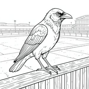 của hình minh họa PURE AND WHITE, tập trung vào các yếu tố cốt lõi và hướng đến kết xuất chân thực và chi tiết cao. Tôi sẽ cung cấp một bảng phân tích chi tiết về các yếu tố và cảm giác tổng thể. Khái niệm tổng thể: Một con quạ duy nhất, được kết xuất hoàn hảo đậu trên một lan can gỗ được phong hóa, trang trí công phu, được đặt trên nền rộng lớn, hơi mờ của một trường đua ngựa ngoài trời hiện đại. Trọng tâm hoàn toàn là con chim, được hiển thị với độ chính xác và chi tiết cực cao. Phân tích chi tiết: * * Một con quạ lớn, trưởng thành, cao khoảng 24 inch. Bộ lông của nó là một , bóng, gần giống như obsidian trong ánh sáng của nó.  Con quạ hơi đứng về phía trước, một cánh hơi mở rộng, như thể sắp bay. Đầu của nó hơi quay sang một bên, một biểu hiện tinh tế, hiểu biết.  * Đầu đặc biệt chi tiết. Mỏ được xác định rõ ràng, với một đường cong nhẹ ở hàm trên. Đôi mắt to, thông minh và có màu sắc xuyên thấu. Lỗ mũi hơi loe.  * Đôi mắt là tiêu điểm. Chúng có màu sắc gần như không tự nhiên, với những điểm nổi bật tinh tế gợi ý chiều sâu. Chúng được đặt trong hốc mắt.  * Mỏ có hình dạng hơi móc.  * Chân dài và mảnh mai, với một phần tinh tế, gần như bóng ở gốc mỗi ngón chân. Chúng hơi góc cạnh, cho thấy dáng đi tự nhiên. Mỗi ngón chân được xác định riêng.  * Đuôi dài và dày, a, mờ. Nó hơi cong, với một gợn sóng tinh tế, gần như không thể nhận thấy trên bề mặt, làm tăng thêm tính chân thực. Đầu đuôi hơi khía, tạo cảm giác già nua và mòn.  * Lông vũ được thể hiện tỉ mỉ, với các biến thể tinh tế về tông màu để tạo cảm giác về chiều sâu và chất liệu. Có những khuyết điểm nhỏ - những thay đổi nhỏ trong kết cấu lông vũ - để tăng cường tính chân thực.  * * Bối cảnh là một đường đua ngựa ngoài trời rộng lớn, hiện đại. Nó được xây dựng từ bê tông, phong hóa, với những biến thể tinh tế về màu sắc và kết cấu. Đường đua không hoàn toàn mượt mà; Có những khuyết điểm nhỏ - vết nứt nhỏ, bề mặt không bằng phẳng - làm tăng thêm tính chân thực. Đường đua hơi nghiêng, tạo cảm giác có chiều sâu.  * Lan can được làm bằng gỗ lâu năm, có vân và nút thắt có thể nhìn thấy được. Đó là một cấu trúc đáng kể, hơi cong. Một số phần hơi rỉ sét, đổi màu tinh tế.  * Hậu cảnh được làm mờ nhiều, sử dụng hiệu ứng lấy nét mềm, tinh tế để tạo cảm giác khoảng cách và phối cảnh khí quyển. Màu sắc được tắt tiếng - chủ yếu là các sắc thái của , và gợi ý của - để nâng cao hơn nữa tính chân thực. Một làn sương mù rất mờ, gần như không thể nhận thấy, cho thấy có sương mù hoặc mưa nhẹ.  * Là định hướng, với một nguồn mạnh đến từ phía trên bên trái, tạo ra một điểm nhấn tinh tế trên đầu và đuôi của quạ.  * Chủ yếu và sắc thái của , với các gợi ý tinh tế của và . Mục tiêu là tạo ra một bảng màu trung thực, trầm lặng mà không làm mất tập trung vào con chim.  * Nền cố tình thưa thớt, để lại nhiều không gian âm xung quanh con quạ. Điều này nhấn mạnh sự hiện diện của nó và tạo ra cảm giác cô lập.  * Con quạ được đặt hơi lệch tâm, chính giữa ở phía bên trái của hình minh họa. Lan can hoạt động như một khung tự nhiên, thu hút ánh nhìn của người xem vào con chim. Thành phần tổng thể được cân bằng và được xem xét cẩn thận. Ghi chú phong cách: * Các đường nét rất mịn, chính xác. Nhấn mạnh vào các biến thể tinh tế về độ dày của dòng để tạo chiều sâu và kết cấu.  * Cực cao. Mỗi chiếc lông vũ, mỗi đường gờ, mọi khuyết điểm tinh tế.  * Giới hạn ở và, với thỉnh thoảng chạm vào một cái tắt tiếng hoặc để thêm chủ nghĩa hiện thực tinh tế. Tóm lại, hình minh họa này là một mô tả siêu thực, được chế tác tỉ mỉ về một con quạ duy nhất, được đặt trong một nền đường đua ngựa hiện đại, hơi mờ, chi tiết, ưu tiên chi tiết cực kỳ và cảm giác mạnh mẽ về bầu không khí. ---

Bạn có muốn tôi tinh chỉnh bất kỳ khía cạnh nào của mô tả này, có thể tập trung vào một chi tiết cụ thể hoặc thêm nhiều yếu tố khí quyển hơn không?, trang màu, nghệ thuật đường nét, nền trắng