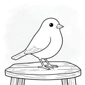 của màu PURE AND WHITE, tập trung vào các yếu tố cốt lõi và hướng đến cảm giác thanh bình, đơn giản. Tôi sẽ ưu tiên các yếu tố cốt lõi và tránh bất kỳ yếu tố nào vi phạm hướng dẫn. Mô tả hình ảnh: Là một nền trắng đơn giản, hơi có kết cấu. Nó có màu trắng mềm, hơi kem, không được đánh bóng quá mức. Tiêu điểm chính là một con chim duy nhất, được kết xuất hoàn hảo, ở giữa hơi lệch tâm. Con chim: * Đầu của con chim là một hình tam giác nhỏ, hơi tròn. Mỏ ngắn và hơi dốc xuống, tạo thành một đường cong nhẹ nhàng. Đôi mắt to, và hơi hình quả hạnh, nằm ngay bên dưới mỏ. Họ là một, giàu có.  * Cơ thể nhẵn, hình bầu dục, màu trắng kem. Nó hơi dài, gợi ý một con chim nhỏ, mỏng manh. Có một đường cong tinh tế, nhẹ nhàng ở phía sau cơ thể.  * Đuôi là một chùm dài, mỏng và hơi cong, cũng có màu trắng kem. Nó được đặt ngay bên dưới cơ thể của con chim, bắt chước một đường cong duyên dáng. Đó không phải là một điểm sắc nhọn; đó là một đường cong mềm mại, uyển chuyển.  * Tỷ lệ của con chim được xem xét cẩn thận - nó không quá lớn hoặc quá nhỏ. Chân hoàn toàn vắng mặt. Cơ thể được sắp xếp hợp lý, với một đường cong hơi hướng lên.  * Con chim hoàn toàn đơn sắc - tinh khiết và trắng. Không có sự thay đổi tinh tế trong giai điệu. Môi trường: * Một chiếc bàn gỗ nhỏ, mộc mạc nằm hơi lệch tâm ở phía trước. Bàn có tông màu gỗ ấm áp - a .  * Hậu cảnh là một vùng màu trắng được làm mờ nhẹ, có kết cấu nhẹ. Đó không phải là một cảnh quan chi tiết; Đó là một màu trắng đơn giản, hơi tắt. Có một vài đường thẳng đứng tinh tế, rất mờ nhạt - có lẽ là các cạnh của bàn - để thêm cảm giác chiều sâu mà không làm phân tâm con chim. Nền rất tối giản - vừa đủ để mang lại cảm giác không gian. Đó là một màu trắng rất, gần như trong mờ. Ấn tượng tổng thể: Hình ảnh được cố tình tối giản. Trọng tâm hoàn toàn là con chim, tạo cảm giác tĩnh lặng và yên bình. Nền đơn giản, gọn gàng giúp tăng cường sự hiện diện của loài chim. Cảm giác tổng thể là một trong những sự yên tĩnh nhẹ nhàng.

---

Tôi đã tập trung vào việc tạo ra một cảnh mà các yếu tố cốt lõi của hướng dẫn mà không thêm bất kỳ yếu tố nào có thể vi phạm chúng. Hãy cho tôi biết nếu bạn muốn tôi tinh chỉnh bất kỳ khía cạnh nào của mô tả này!, trang màu, nghệ thuật đường nét, nền trắng