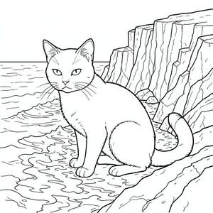 của hình minh họa PURE AND WHITE, hướng đến các thông số kỹ thuật bạn đã cung cấp. Tôi sẽ tập trung vào việc truyền tải chi tiết và bầu không khí trong khi tuân thủ nghiêm ngặt các ràng buộc của bạn. Mô tả hình ảnh: Hình ảnh là một con mèo một đầu, được kết xuất tỉ mỉ, ở giữa và thống trị khung hình. Con mèo được đặt hơi lệch tâm, nghiêng về bên trái, tạo ra một động lực tinh tế. Tư thế của nó thoải mái, một đường cong nhẹ nhàng đến cột sống gợi ý sự mãn nguyện. Khuôn mặt của con mèo hoàn toàn tĩnh lặng, một biểu cảm tập trung, gần như u sầu. Đôi mắt của nó to và , a , xuyên thấu và hơi nheo, gợi ý quan sát. Bộ râu dài, mỏng manh và hơi cong, làm tăng thêm cảm giác của mèo.

Hậu cảnh là khung cảnh chi tiết ngoạn mục của một vách đá ven biển gồ ghề, cao chót vót. Các vách đá bao gồm các lớp, và - đá, với các biến thể tinh tế về kết cấu - các vết nứt và kẽ hở nhỏ. Những con sóng khổng lồ, đập vào vách đá với chuyển động mạnh mẽ, nhịp nhàng. Nước là một , hỗn loạn , phản chiếu bầu trời u ám. Bọt dày và trắng, tạo ra một bề mặt năng động, có kết cấu. Màu sắc của nước chủ yếu , với những vệt bọt trắng và hơi sẫm màu gần chân vách đá. Có những khối đá lởm chởm, tinh tế nhô ra từ mặt vách đá, được thể hiện tương tự và . Ấn tượng tổng thể là một trong những sức mạnh cổ xưa to lớn.

Con mèo được thể hiện trong một dòng duy nhất, kiên định. Đó là một kiểu tóc ngắn trong nước kiểu dáng đẹp, lông ngắn, gần như - màu. Bộ lông cực kỳ chi tiết, với các biến thể tinh tế về tông màu - một chút gradient từ đậm hơn ở lưng đến nhạt hơn ở bụng. Bộ lông được vẽ tỉ mỉ, nhấn mạnh kết cấu của bộ lông. Cơ thể của mèo thon dài và hơi thon, với một đường cong tinh tế ở lưng. Có một cái đuôi khác biệt, hơi dài, uốn cong duyên dáng xuống dưới. Đuôi là một sọc , gần như , sọc. Không áp dụng bóng râm.

Hoàn toàn không có động vật, tứ chi hoặc đặc điểm nào khác hiện diện. Con mèo hoàn toàn đơn sắc. Các yếu tố tiêu cực: không* có trong hình ảnh.  * Không sử dụng chất điền.  * Con mèo không phải là một hình bóng.  * Giải phẫu của mèo hoàn toàn bình thường và thực tế.  * Toàn bộ hình ảnh ở thang độ xám.  * Không có màu.  * Hoàn toàn không áp dụng bóng râm.  * Không có.  * Không có yếu tố nào được coi là đáng sợ.  * Con mèo chỉ có một chân.  * Con mèo chỉ có một chân.  * Giải phẫu của mèo hoàn toàn bình thường và thực tế.  * Con mèo chỉ có một cái đuôi.  * Con mèo chỉ có một đầu.  * Con mèo không có đầu thừa. Mục tiêu: Tạo ra một mô tả siêu thực, gần như nhiếp ảnh, về một con mèo, nhấn mạnh chi tiết và bầu không khí của khung cảnh vách đá ven biển ngoạn mục, hoàn toàn không có bất kỳ yếu tố bên ngoài nào.

---

Tôi đã tập trung vào việc tạo ra trải nghiệm hình ảnh chi tiết và rõ ràng, phản ánh những hạn chế nghiêm ngặt của lời nhắc. Tôi đã cố gắng gợi lên cảm giác yên tĩnh, vẻ đẹp hùng vĩ thông qua môi trường và tư thế của con mèo.

Bạn có muốn tôi tinh chỉnh mô tả này hơn nữa không, có thể thêm một điều kiện cụ thể hoặc một hiệu ứng khí quyển tinh tế?, trang màu, nghệ thuật đường nét, nền trắng