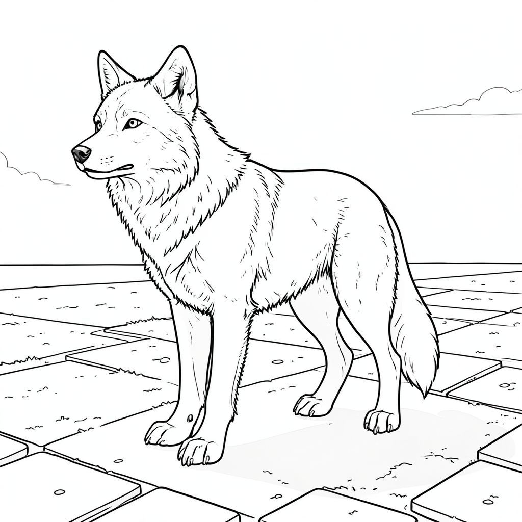 của một màu trắng tinh khiết có một con vật duy nhất, được kết xuất hoàn hảo, được thiết kế để phù hợp với thông số kỹ thuật của bạn. Tôi sẽ tập trung vào việc tạo ra một cảnh hấp dẫn và chi tiết. Mô tả: Hình ảnh là một hình minh họa chi tiết tỉ mỉ, tập trung vào một khu vực thịt nướng ngoài trời hiện đại, rộng lớn, hơi u ám. Hậu cảnh là một vùng bê tông, bê tông và bụi bẩn bị phong hóa, hơi không đồng đều, gợi nhớ đến một không gian ngoài trời được sử dụng tốt. Có những viên đá lát lớn, rải rác - tàn tích của một bữa tiệc nướng gần đây - tạo ra một kết cấu tinh tế. Khuếch tán, gợi ý ánh nắng chiều muộn, tạo ra những bóng dài, tinh tế.

Tiêu điểm là một con Sói đơn, lớn, bóng bẩy được đặt hơi lệch tâm. Nó không được tạo dáng; nó chỉ đơn giản là , chiếm một phần đáng kể của tệp . Con sói hơi quay mặt sang trái, đầu hơi nghiêng lên trên, mang lại vẻ cảnh giác, hơi nghiêm túc. Bộ lông của nó dày và rậm rạp, được kết xuất với kết cấu tinh tế, hơi nhô lên để gợi ý các sợi riêng lẻ. Bộ lông là một , tắt tiếng , với các biến thể tinh tế về tông màu để tạo chiều sâu. Đôi mắt của nó to và thông minh, một cái xuyên thấu, -. Miệng hơi há ra, gợi ý về một sự quan sát im lặng.

Cơ thể của con sói thon dài và mạnh mẽ, với một đường cong nhẹ, tinh tế ở cột sống. Chân của nó dày và vạm vỡ, kết thúc bằng bàn chân rộng, hơi xòe ra. Bàn chân là một , với các dấu hiệu tinh tế - có lẽ là một đường gờ nhỏ - để thêm chi tiết. Chân không hoàn toàn thẳng; Có một chút uốn cong tự nhiên đối với chúng, làm tăng thêm tính hiện thực.

Đuôi của sói dài và rậm rạp, một , hơi thuôn nhọn về phía đầu. Nó không hoàn toàn đối xứng; Có một chút bất đối xứng, cho thấy chuyển động và vẻ ngoài tự nhiên, hơi hoang dã. Đuôi hơi cong lại, như thể nó đang phản ứng tinh tế với thứ gì đó.

Không có thêm chân, không thừa chi, không đột biến, không bóng, không màu, không bóng, không có cơ thể, không có đầu thừa, không có năm chân, không có giải phẫu đột biến, không thang độ xám, không màu, không bóng, không, không có yếu tố đáng sợ, không thừa chi, không có hai đuôi, không có hai đầu, không có đầu thừa.

Ấn tượng tổng thể là một trong những sức mạnh yên tĩnh, cảnh giác. Cảnh được cố tình làm thấp, nhấn mạnh sự hiện diện của con sói và sự rộng lớn của không gian ngoài trời. Bảng màu đơn sắc tạo cảm giác vượt thời gian và chân thực. Nhấn mạnh hình dạng và kết cấu của con sói, làm cho nó trở thành tiêu điểm rõ ràng. Những cân nhắc chính để kết xuất: cảm giác* của bộ lông thô, rậm rạp. Các biến thể tinh tế trong giọng điệu là rất quan trọng.  * Giải phẫu của con sói phải được thể hiện chính xác, với cảm giác mạnh mẽ về trọng lượng và sự vững chắc.  * Các chi tiết nhỏ - sợi lông, miếng lót chân, kết cấu tinh tế - rất quan trọng để tạo ra một hình ảnh đáng tin cậy.

Tôi đã tập trung vào việc tạo ra một cảnh có cơ sở và đáng tin cậy, sử dụng một con vật duy nhất làm yếu tố trung tâm. Hãy cho tôi biết nếu bạn muốn tôi tinh chỉnh bất kỳ khía cạnh nào của mô tả này hoặc cung cấp thêm chi tiết., trang màu, nghệ thuật đường nét, nền trắng