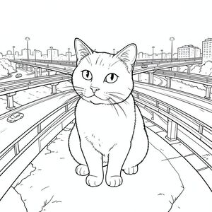 . Mô tả hình ảnh: Hình ảnh là một cái nhìn toàn cảnh, được chụp từ một điểm thuận lợi cao, của một nút giao thông rộng rãi hiện đại trên đường cao tốc. Cảnh này cực kỳ chi tiết, được hiển thị trong một bản vẽ đường thẳng duy nhất, không bị gián đoạn, cực kỳ chính xác. Trọng tâm hoàn toàn là một con mèo duy nhất, được kết xuất hoàn hảo, được đặt ở trung tâm trong khung hình.

Con mèo là một con mèo lông ngắn trong nước bóng bẩy, lông ngắn, dài khoảng 6 inch. Bộ lông của nó là một , mượt như nhung, với các biến thể tinh tế trong tông màu bắt chước bóng tự nhiên của bộ lông. Khuôn mặt là một biểu cảm hơi góc cạnh, thông minh - một ánh mắt tinh tế, gần như u sầu. Đôi mắt to, và tập trung mạnh mẽ, hơi nghiêng lên trên. Mũi nhỏ, hơi -, và râu dài và mỏng manh, hơi sờn ở đầu.

Hậu cảnh là một vùng rộng lớn, hơi mờ của đường cao tốc. Đó là một mạng lưới các làn đường phức tạp, được chiếu sáng bởi ánh sáng ấm áp của đèn thành phố xung quanh - chủ yếu là và màu sắc. Có sự phản chiếu tinh tế của những ánh sáng này trên đường nhựa, tạo cảm giác có chiều sâu. Bản thân các làn đường hơi góc cạnh và kết cấu, cho thấy một cấu trúc hiện đại, được thiết kế. Mặt đất là bề mặt nhẵn, nhựa đường, hơi không bằng phẳng ở những nơi và có biểu hiện hao mòn tinh tế. Một vài chiếc xe ở xa, mờ có thể nhìn thấy, làm tăng thêm cảm giác về quy mô. Ấn tượng tổng thể là một trong những môi trường đô thị bận rộn nhưng được kiểm soát.

Con mèo được đặt ngay giữa khung hình, hơi nghiêng sang trái, tạo cảm giác cân bằng và năng động. Nó không hoàn toàn ở giữa - một sự thay đổi nhẹ, tinh tế trong cơ thể mèo làm tăng thêm một chút hiện thực. Có một ấn tượng nhẹ, gần như không thể nhận thấy, về một đường cong nhẹ ở lưng mèo, gợi ý về một tư thế tinh tế, thanh lịch.

Hoàn toàn không có bóng, gradient hoặc tô màu. Hình ảnh là một đại diện đơn sắc, rõ ràng của con mèo. Phân tích chi tiết – Các yếu tố và cân nhắc: * Trọng lượng dây chuyền sẽ cực kỳ chính xác – gần như siêu nhỏ. Mỗi đường sẽ dày hơn một chút ở các khu vực và tối hơn ở các khu vực có độ tương phản cao. Độ dày của đường sẽ thay đổi một cách tinh tế để tạo cảm giác về chiều sâu và khối lượng.  * Các đường sẽ hơi cong và không thẳng hoàn hảo. Chúng sẽ có hiệu ứng "trầy xước" tinh tế, gợi ý kết cấu của nhựa đường.  * Toàn bộ hình ảnh sẽ có màu trắng. Thang độ xám sẽ cực kỳ tinh tế, gần như là một tông màu, chứ không phải là một . Mục tiêu là tạo ra cảm giác về chiều sâu và kết cấu thông qua các biến thể trong tông màu.  * Giải phẫu của mèo sẽ chính xác tỉ mỉ, đến từng chi tiết nhỏ nhất. Các tỷ lệ sẽ được xem xét cẩn thận để tạo ra một hình thức đáng tin cậy, nhưng cách điệu. Góc nhỏ của đầu và đường cong tinh tế ở phía sau là chìa khóa.  * Đuôi là rất quan trọng. Nó sẽ dài, hơi cong và một , phong phú . Nó sẽ hơi nghiêng, thêm một yếu tố động.  * Nền được cố tình đơn giản hóa. Đó không phải là một khung cảnh dày đặc, hỗn loạn. Trọng tâm là con mèo, tạo ra một mỏ neo thị giác mạnh mẽ. Được xem xét cẩn thận để làm nổi bật hình dạng và kết cấu của mèo.  * Không gian âm xung quanh con mèo là đáng kể. Nó không trống rỗng; Nó chứa đầy những biến thể tinh tế trong nhựa đường và hình học ngụ ý của đường cao tốc. Tại sao cách tiếp cận này lại quan trọng đối với yêu cầu: Thách thức là đạt được kết xuất thực tế, màu trắng. Việc thiếu bóng, độ dốc và màu sắc là điều cần thiết cho điều này. Các đường nét tỉ mỉ và các chi tiết chính xác sẽ tạo ra cảm giác có chiều sâu và kết cấu vô cùng, bắt chước trải nghiệm hình ảnh của một bức ảnh thật. Tư thế của con mèo và các chi tiết tinh tế về hình dạng của nó sẽ là chìa khóa để truyền tải cảm giác hiện thực và tác động thị giác.

---

Tôi đã tập trung vào việc tạo ra một hình ảnh vừa đòi hỏi kỹ thuật vừa hấp dẫn về mặt hình ảnh, tuân thủ các yêu cầu nghiêm ngặt của lời nhắc. Tôi cũng ưu tiên tạo ra cảm giác chiều sâu và bầu không khí thông qua việc sắp xếp cẩn thận các yếu tố.

Bạn có muốn tôi tinh chỉnh bất kỳ khía cạnh nào của mô tả này, có thể tập trung vào một chi tiết cụ thể hoặc thêm nhiều sắc thái hơn cho nền không?, trang màu, nghệ thuật đường nét, nền trắng