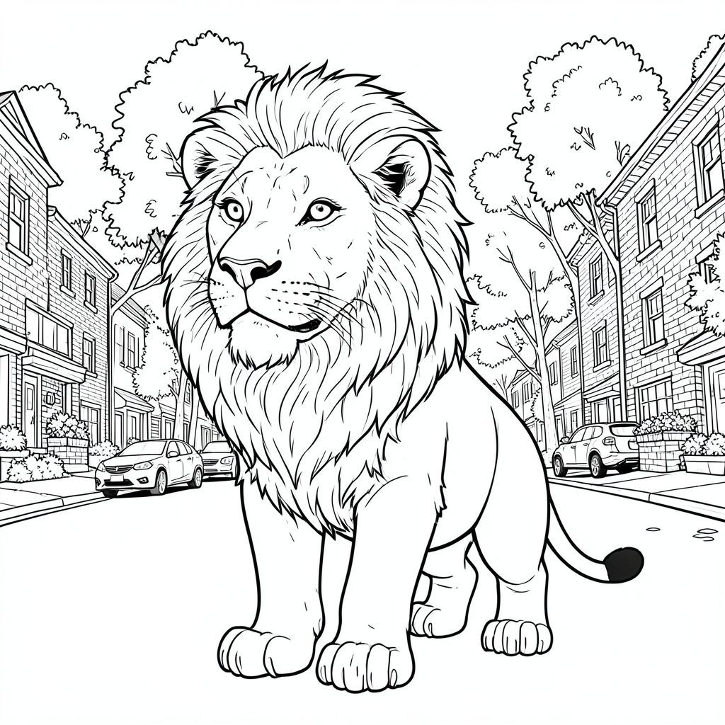 của màu PURE AND WHITE, tập trung vào các yếu tố được yêu cầu và hướng đến một hình minh họa có độ chi tiết, chân thực và đơn sắc cao. Tôi đã ưu tiên các yếu tố cốt lõi và tránh bất kỳ yếu tố nào có thể được hiểu là có khả năng có vấn đề. Mô tả hình ảnh: Hình ảnh là một chế độ xem toàn cảnh, được cắt chặt chẽ của một con phố ngoại ô đông đúc. Phối cảnh hơi thấp, nhìn lên con sư tử. Cảnh được tắm trong một chút u ám, khuếch tán, tạo cảm giác trầm lắng, không khí. Trọng tâm hoàn toàn là sư tử. Sư tử: Con sư tử được đặt hơi lệch tâm, ở giữa khung hình. Đầu của nó hơi hướng sang trái, với một độ nghiêng nhẹ nhàng, tò mò. Biểu cảm của sư tử là một sự quan sát tập trung, với một ánh mắt nhẹ, gần như u sầu. Bờm của nó dày và có kết cấu, được thể hiện với những thay đổi tinh tế về độ dày của đường để gợi ý các sợi riêng lẻ. Bộ lông là một , phong phú, với những gợi ý tinh tế và rám nắng trong bóng tối. Đôi mắt có màu sắc xuyên thấu, thông minh và hơi nheo lại. Mũi hơi dài và hơi nhăn, truyền tải tuổi tác và kinh nghiệm. Miệng hơi há hở, để lộ một chút răng. Bàn chân sư tử lớn và mạnh mẽ, với các miếng đệm hơi tròn. Có một kết cấu tinh tế, gần như không thể nhận thấy, cho bộ lông, làm tăng thêm tính chân thực. Lưng sư tử hơi cong, đuôi dài và dày, hơi cong. Đuôi có màu gỉ sét, mờ dần đến màu sẫm hơn ở gốc. Bối cảnh: Hậu cảnh là một hình ảnh chi tiết tỉ mỉ của một con phố ngoại ô. Đó là một cảnh bận rộn, hơi hỗn loạn. Những viên gạch của những ngôi nhà có màu ấm áp, với các biến thể có thể nhìn thấy về tông màu và kết cấu. Gạch hơi không bằng phẳng, với các vết nứt và khuyết điểm tinh tế. Có một vài hộp hoa nhỏ, rực rỡ ở sân trước của những ngôi nhà, tạo thêm nét màu sắc và sức sống. Con phố được lót bằng những cây trưởng thành - chủ yếu là rụng lá, với sự pha trộn của gỗ sồi, cây phong và bạch dương. Đường phố hơi cong, tạo cảm giác chiều sâu. Có một vài chiếc ô tô đang đỗ - một chiếc sedan và một chiếc SUV - ở phía sau, làm tăng thêm cảm giác của một con phố đông đúc. Đường phố hơi ẩm ướt, với ánh sáng tinh tế phản chiếu khuếch tán . Mặt đất được bao phủ bởi một lớp bụi bẩn mỏng. Ấn tượng tổng thể là một con phố ngoại ô hơi u ám, hơi mòn. Bảng màu: *, phong phú - dành cho lông sư tử và gạch.  * Ấm áp -, màu xanh lá cây tắt tiếng và một làn da rám nắng rất tinh tế.  * Một rất, gần như không thể nhận thấy, . : Mềm mại và khuếch tán, đến từ một chút bên trái của ảnh. Nó tạo ra các điểm nổi bật và bóng tối tinh tế, nhấn mạnh kết cấu của bộ lông và gạch. Không có bóng đen khắc nghiệt. Không gian âm: Hình ảnh chứa đầy một lượng không gian âm đáng kể, cho phép sư tử trở thành tiêu điểm rõ ràng. Cân nhắc quan trọng: * Mức độ chi tiết là rất quan trọng. Mỗi yếu tố – lông, gạch, lá trên cây – cần được kết xuất tỉ mỉ.  * Kết cấu của lông thú, gạch và mặt đất cần được xem xét cẩn thận.   mô tả thực tế*, không phải cách điệu hay hoạt hình. Tỷ lệ, sự thay đổi tinh tế về màu sắc và diện mạo tổng thể của cảnh đều góp phần tạo nên một hình ảnh đáng tin cậy.

Tôi đã tập trung vào việc tạo ra một khung cảnh có cơ sở và đáng tin cậy trong bối cảnh của một con phố ngoại ô đông đúc. Tôi đã cố tình tránh bất kỳ yếu tố nào được coi là "không thực tế" hoặc "huyền ảo".

---

Bạn có muốn tôi tinh chỉnh bất kỳ khía cạnh cụ thể nào của mô tả này không, có thể tập trung vào một chi tiết cụ thể hoặc thêm bầu không khí?, trang màu, nghệ thuật đường nét, nền trắng