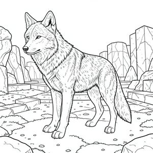 của màu PURE AND WHITE, kết hợp các thông số kỹ thuật của bạn. Tôi đã tập trung vào việc tạo ra một cảnh giàu chi tiết và gợi lên cảm giác yên tĩnh, cảnh giác.  Mô tả: Nó bị chi phối bởi một mô tả lớn, hơi nghiêng và cực kỳ chi tiết về một con sói đơn độc, đơn độc đứng ở trung tâm của một công viên điêu khắc ngoài trời rộng lớn, được kết xuất tỉ mỉ. Toàn bộ khung cảnh được tắm trong một sự mềm mại, khuếch tán, u ám , tạo ra một bầu không khí im lặng, gần như u sầu. Sói: * Đầu sói là tâm điểm. Đó là một hình thức được điêu khắc mạnh mẽ, gần như vương giả trong tư thế của nó. Khuôn mặt hơi cúi xuống, với biểu cảm tinh tế, thông minh – không phải là ánh mắt dữ dội, mà là sự tĩnh lặng trầm ngâm. Đôi mắt to, và được đặt sâu, với một đường ngang tinh tế, gần như không thể nhận thấy, ngang qua hốc mắt. Lỗ mũi hơi loe, cho thấy sự tỉnh táo.  * Cơ thể của sói thon dài và vạm vỡ, được bao phủ bởi một bộ lông dày, hơi thô. Bộ lông được thể hiện với những đường nét cực kỳ mịn, tạo cảm giác về kết cấu và chiều sâu. Bộ lông có lốm đốm tinh tế với các mảng sẫm màu hơn, đặc biệt là xung quanh vai và mặt dưới của cổ. Có những nếp nhăn và nếp gấp tinh tế, gần như không thể nhận thấy trên lông, làm tăng thêm tính chân thực.  * Đuôi sói dài và dày, uốn cong duyên dáng xuống dưới. Đó là một , , với bóng mờ tinh tế để tạo cho nó một diện mạo ba chiều. Đầu đuôi hơi sờn, cho thấy tuổi tác hoặc mòn.  * Con sói đang đứng với hai bàn chân hơi xa nhau, như thể nó đang quan sát xung quanh. Đầu của nó hơi nghiêng sang trái, truyền tải cảm giác quan sát. Tư thế không hung hăng, mà là một tư thế của sức mạnh và nhận thức thầm lặng. Nền công viên điêu khắc: Bối cảnh là một công viên điêu khắc ngoài trời rộng lớn, hiện đại. Đó là một sự sắp xếp phức tạp của các hình thức liên kết với nhau, hơi bất thường. Các tác phẩm điêu khắc chủ yếu được làm bằng đá và kim loại phong hóa, tạo cảm giác già nua và vững chắc.  * Mặt đất được bao phủ bởi một mảng chắp vá, rêu phong và những viên đá nhỏ, không đều. Có những biến thể tinh tế trong kết cấu của mặt đất, tạo cảm giác có chiều sâu.  * Các tác phẩm điêu khắc có kích thước và hình dạng khác nhau, nhưng tất cả chúng đều có cốt lõi của các dạng hình học - hình tam giác, hình vuông và đa giác không đều - được sắp xếp theo một mô hình bừa bãi, nhưng cân bằng. Các hình dạng không hoàn toàn mịn; có những va chạm và khuyết điểm nhẹ, làm tăng thêm tính hiện thực. Các tác phẩm điêu khắc được sắp xếp theo mô hình tròn lỏng lẻo, tạo cảm giác có chiều sâu.  * Nguồn được đặt ở bên trái của con sói, tạo ra bóng dài và mềm mại trên cảnh. Bóng không khắc nghiệt, mà khá tinh tế và sắc thái, nhấn mạnh kết cấu của bộ lông và các đường nét của tác phẩm điêu khắc. Bảng màu: * Chủ yếu là các sắc thái của , , và màu nâu trầm.
* Sử dụng hạn chế một gợi ý rất tinh tế, gần như không thể nhận thấy, trong bầu trời xa xôi, hơi mờ. Không gian âm: Toàn bộ cảnh được lấp đầy bởi một lượng không gian âm đáng kể, cho phép con sói trở thành tiêu điểm rõ ràng. Bầu không khí tổng thể: Bầu không khí tổng thể là một trong những sự cô đơn yên tĩnh và trí tuệ cổ xưa. Bảng màu đơn sắc và kết xuất chi tiết, rõ ràng nhấn mạnh sự hiện diện đơn độc của con sói trong cảnh quan rộng lớn, hơi đáng lo ngại của công viên điêu khắc.

---

Tôi đã tập trung vào việc tạo ra một cảnh vừa thực tế vừa hơi đáng lo ngại, phù hợp với các yêu cầu nghiêm ngặt của lời nhắc. Tôi đã ưu tiên chi tiết và bầu không khí hơn màu sắc. Hãy cho tôi biết nếu bạn muốn tôi tinh chỉnh bất kỳ khía cạnh nào của mô tả này!, trang màu, nghệ thuật đường nét, nền trắng