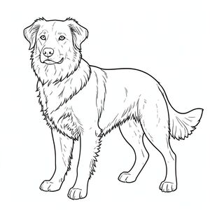 của màu PURE AND WHITE , tập trung vào các chi tiết và hướng đến một hình minh họa một có tính thực tế cao. Tôi sẽ ưu tiên các yếu tố cốt lõi và tránh bất kỳ sai lệch nào so với thông số kỹ thuật của bạn. Mô tả hình ảnh: Hình ảnh là một góc nhìn phối cảnh một điểm, được đóng khung chặt chẽ của một, được đặt ở trung tâm. là một giống chó có kích thước trung bình, cứng cáp - có thể là Border Collie hoặc German Shepherd - với thân hình hơi gầy, cơ bắp. Bộ lông của nó là một , đậm đà, gần như sô cô la , với sự thay đổi tinh tế về bóng râm trên lưng và vai. Bộ lông hơi xù, gợi ý một khoảnh khắc chuyển động. Giải phẫu chi tiết: * Đầu của là tâm điểm. Đó là một hình bầu dục hơi dài, với trán hơi dốc, nổi bật. Mõm ngắn và rộng, với một bóng râm tinh tế, xung quanh mõm để tạo cảm giác chiều sâu. Đôi mắt to, và hơi xa nhau, với một chút ánh mắt ướt át, thông minh. Tai to, hình tam giác và hơi tròn, với một đường cong lên trên tinh tế. Chúng được đặt ở hai bên đầu, không trực tiếp ở trung tâm. * Cơ thể của dài và tương đối hẹp, với một chút cong nhẹ về phía sau. Các chân tương đối chính xác - bốn chân, mỗi chân có bàn chân hơi góc cạnh và bàn chân hơi cong rõ ràng. Các miếng đệm bàn chân là một , và các ngón chân là một , màu đậm hơn một chút của lông chó. Đuôi dài và dày, hơi cong lên trên, và là một , với một điểm tinh tế ở đầu. Đuôi hơi nhét sau cơ thể chó. * Chân dài và vạm vỡ, dáng đi hơi góc cạnh. Bàn chân có màu trắng, có bóng mờ tinh tế để tạo cho chúng vẻ ngoài có kết cấu. Các gân có thể nhìn thấy, làm tăng thêm tính chân thực. Chân được định vị sao cho hơi nghiêng, tạo tư thế năng động. * Bộ lông được kết xuất với kết cấu rất tinh tế, gần như không thể nhận thấy. Nó không phải là một bề mặt nhẵn; có một chút thay đổi trong bóng râm để gợi ý các sợi lông riêng lẻ. Bối cảnh: Nền là một hồ bơi mùa hè rộng lớn, rộng mở. Nước có một , hơi đục -, phản chiếu bầu trời u ám. Mặt nước hơi gợn sóng, tạo ra những hoa văn tinh tế. Có một vài hình dạng nhỏ, mờ của cây cối và lau sậy ở bờ xa. Nền là một rất mềm mại, trung tính , cung cấp một sự tương phản tinh tế với. Hồ không hoàn toàn mịn; có những gợn sóng nhỏ, gần như không thể nhận thấy và các biến thể trong màu nước. : Mềm mại và khuếch tán, đến từ bầu trời hơi u ám. Không có bóng khắc nghiệt. Nguồn được đặt ở phía trên và bên trái của một chút, tạo ra ánh sáng tinh tế xung quanh khuôn mặt và phần trên cơ thể của nó. Ấn tượng tổng thể: Hình ảnh phải gợi lên cảm giác tĩnh lặng và vẻ đẹp tự nhiên. được định vị là yếu tố trung tâm, thu hút ánh nhìn của người xem và thiết lập cảm giác bình tĩnh. Chi tiết tỉ mỉ và bảng màu đơn sắc sẽ nhấn mạnh tính hiện thực và sự hiện diện của.  ---  Tôi đã tập trung vào việc tạo ra một đại diện chi tiết và thực tế, tuân thủ nghiêm ngặt các yêu cầu của bạn. Tôi đã sử dụng ngôn ngữ mô tả để hướng dẫn cách giải thích của AI. Hãy cho tôi biết nếu bạn muốn tôi tinh chỉnh bất kỳ khía cạnh nào của mô tả này!, trang màu, nghệ thuật đường nét, nền trắng Lời nhắc tiêu cực: hai đầu, hai đầu, đầu phụ, hai thân cây, thân phụ, năm chân, chân phụ, ba chân, sáu chân, đuôi phụ, hai đuôi, giải phẫu đột biến, biến dạng, giải phẫu xấu, thừa chi, cơ thể hợp nhất, dính liền, nhiều động vật, bảng nhân vật, trùng lặp, xấu xí, bệnh hoạn, đột biến