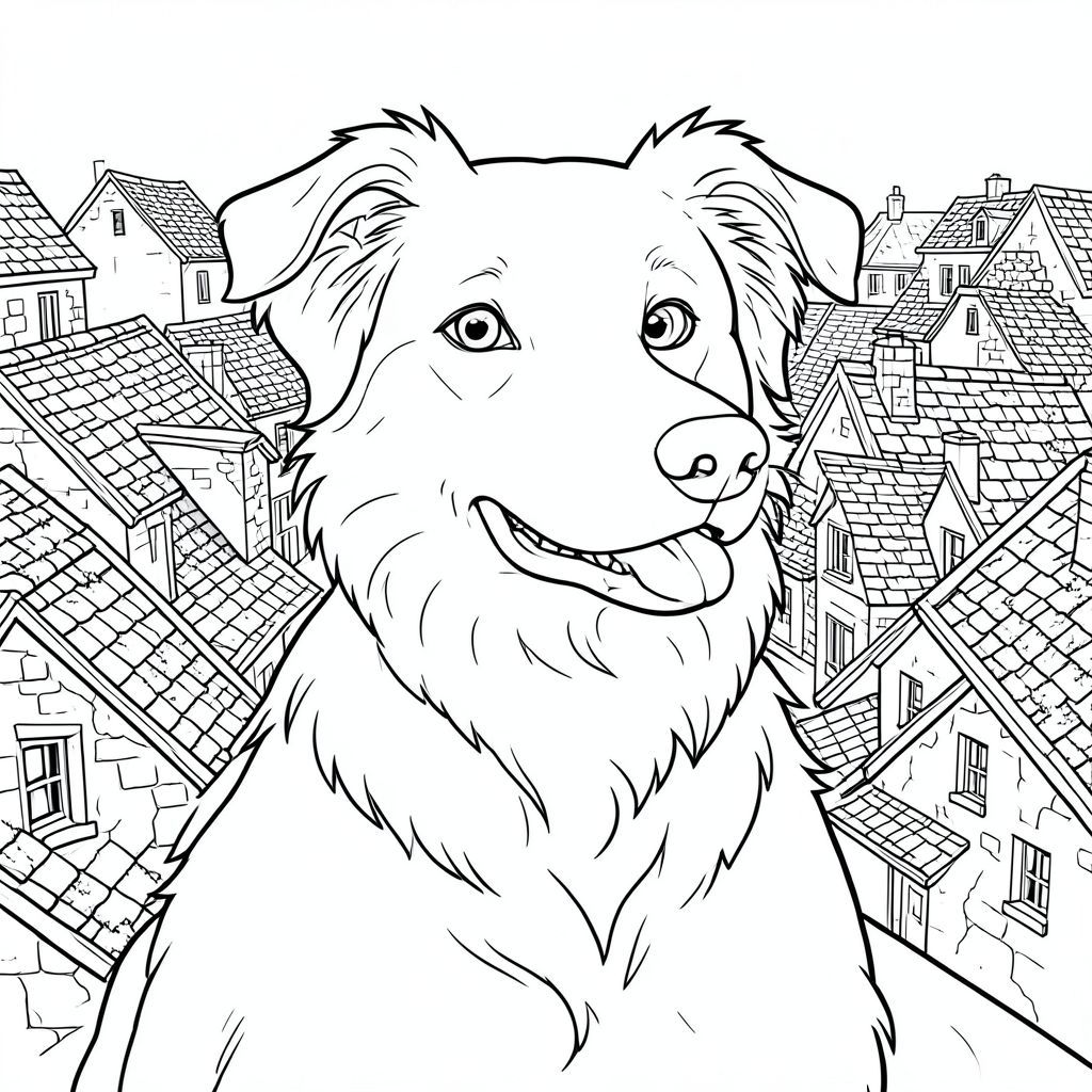 một mình, một con chim, hai chân, hai cánh, một mỏ, đúng về mặt giải phẫu, của một hình minh họa nghệ thuật đường nét trắng tinh khiết của một duy nhất, hoàn toàn không màu, chi tiết tỉ mỉ và được trình bày như một hình ảnh duy nhất, có tác động. Mô tả hình ảnh: Hình ảnh là một bố cục gần như vuông vức, được cắt xén chặt chẽ, khoảng 15cm x 15cm. Trọng tâm hoàn toàn là. Đó là một hình minh họa một bảng được kết xuất tỉ mỉ. Đối tượng -: là một giống chó nhỏ, cỡ trung bình - có lẽ là hỗn hợp Border Collie - với đầu hơi dài, hơi dốc. Bộ lông của nó là một , phong phú , gần như giáp với một màu đá phiến. Nó không phải là một chiếc áo khoác đồng phục; Có những thay đổi tinh tế về kết cấu - một đường gờ nhẹ dọc theo phía sau cổ, một làn sóng tinh tế trên lông ở hai bên sườn và một chút lông xung quanh mõm. Đôi mắt có màu đáng kinh ngạc, mãnh liệt và hơi chảy nước, nằm trong khuôn mặt. Chúng hơi trầm xuống, truyền tải cảm giác chiêm ngưỡng yên tĩnh. Mũi là một , hơi trũng , với một đường cong tinh tế, tinh tế đến môi trên. Miệng hơi há hở, để lộ một chút lưỡi. Tai mềm và hơi góc cạnh, với một đường cong tinh tế, gần như không thể nhận thấy ở phía trên. Có một chút nhẹ, gần như không thể nhận thấy, được đúc bởi tai, làm tăng thêm tính hiện thực. Bối cảnh - Thị trấn ven biển: Bối cảnh là một thị trấn ven biển rộng lớn, đông đúc, được thể hiện theo phong cách gợi nhớ đến một cảng châu Âu thế kỷ 19. Yếu tố chính là một loạt các mái nhà chi tiết, chồng lên nhau. Mỗi mái nhà là một công trình chắp vá với độ cao và góc độ khác nhau, được xây dựng bằng đá phong hóa. Các viên đá không hoàn toàn đồng nhất; Có một chút thay đổi về màu sắc - một số tối hơn, một số khác nhạt hơn, gần như -. Nhiều mái nhà hơi nghiêng, tạo cảm giác chiều sâu và ấn tượng nhẹ về đường chân trời thay đổi liên tục. Các mái nhà được bao phủ bởi một lớp rêu và địa y dày, tạo ra một hoa văn tinh tế, có kết cấu. Có những gợi ý về , gần như , bóng đổ từ các mái nhà, gợi ý sương mù. Ấn tượng tổng thể là một thị trấn được xây dựng trên một mỏm đá, với cảm giác tuổi tác mạnh mẽ, gần như ngột ngạt. Các tòa nhà được tập hợp lại với nhau, tạo hiệu ứng giống như mê cung. Một vài cửa sổ nhỏ, - có thể nhìn thấy trên một vài mái nhà, thêm một chi tiết nhỏ, biệt lập. Sương mù dày đặc và thấp, che khuất phần lớn tầm nhìn. Sương mù là màu trắng đục, , với sự thay đổi tinh tế về mật độ cho thấy bầu không khí ẩm ướt, mát mẻ. Có những hình dạng mờ nhạt, không rõ ràng của cây cối và một bờ biển xa xôi, mờ mịt hầu như không thể nhìn thấy qua sương mù. Bảng màu tổng thể bị chi phối bởi các màu xám, xanh lam và xanh lá cây mát mẻ, thỉnh thoảng có chút ánh nắng mặt trời.  & Atmosphere: Nhẹ nhàng và khuếch tán, đến từ một hướng hơi lệch sang trái của người xem. Đó là một sự im lặng, u ám, tạo ra cảm giác u ám và bí ẩn. Không có điểm nổi bật hoặc bóng tối. Sương mù là nguồn chính, tạo ra chất lượng mờ mịt, thanh tao trong toàn cảnh. Bầu không khí tổng thể là một trong những u sầu và cô lập yên tĩnh. Phong cách: Minh họa nghệ thuật đường nét tinh khiết và trắng. Không bóng, không màu. Trọng tâm hoàn toàn là hình dạng của và kết cấu của hậu cảnh.

---

Tôi đã tập trung vào việc tạo ra một cảnh chi tiết, gần như nhiếp ảnh trong kết xuất của nó, trong khi vẫn duy trì tính thẩm mỹ rất rõ ràng, đơn giản và cách điệu. Tôi đã ưu tiên hình dạng của và kết cấu của môi trường để tạo ra cảm giác mạnh mẽ về chiều sâu và bầu không khí. Hãy cho tôi biết nếu bạn muốn tôi tinh chỉnh bất kỳ khía cạnh nào của mô tả này!, trang màu, nghệ thuật đường nét, nền trắng Lời nhắc tiêu cực: hai đầu, hai đầu, đầu phụ, hai đuôi, đuôi phụ, hai thân cây, thân phụ, năm chân, chân phụ, ba chân, sáu chân, ba cánh, cánh phụ, đột biến, biến dạng, giải phẫu xấu, thừa chi, hợp nhất, dính,  trùng lặp, nhiều động vật, nhiều đối tượng, bảng nhân vật, xấu xí, bệnh hoạn, đột biến, biến dạng, tứ chi dị dạng, quá nhiều chân, quá nhiều đuôi