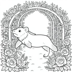 Độc lập, Động vật thủy sinh đơn, Một vây đuôi, Vây, Không có chân, Đúng giải phẫu, Sư tử, Solo, Ngoài trời, Thực vật, Vườn hồng, Giàn hình vòm, Chi tiết, Thực tế, phối cảnh, , Tán lá, , Kết cấu, lý lịch, chiều sâu, mạnh mẽ, Thành phần, Tiêu điểm, Độc thân, Hùng vĩ, phức tạp, Nghệ thuật đường nét, Đơn sắc, Thang độ xám, Không bóng râm, Không có màu, Kiệt tác, Trang màu, Nghệ thuật đường, Nền trắng Nhắc nhở tiêu cực: hai đầu, hai đầu, thêm đầu,  hai đuôi, đuôi phụ, hai thân cây, thân phụ, năm chân, chân phụ, ba chân, sáu chân, ba cánh, thêm cánh, đột biến, biến dạng, giải phẫu xấu, thừa chi, hợp nhất, dính, trùng lặp, nhiều động vật, nhiều đối tượng, bảng tính cách, xấu xí, bệnh hoạn, đột biến, biến dạng, tứ chi dị dạng, quá nhiều chân, quá nhiều đuôi