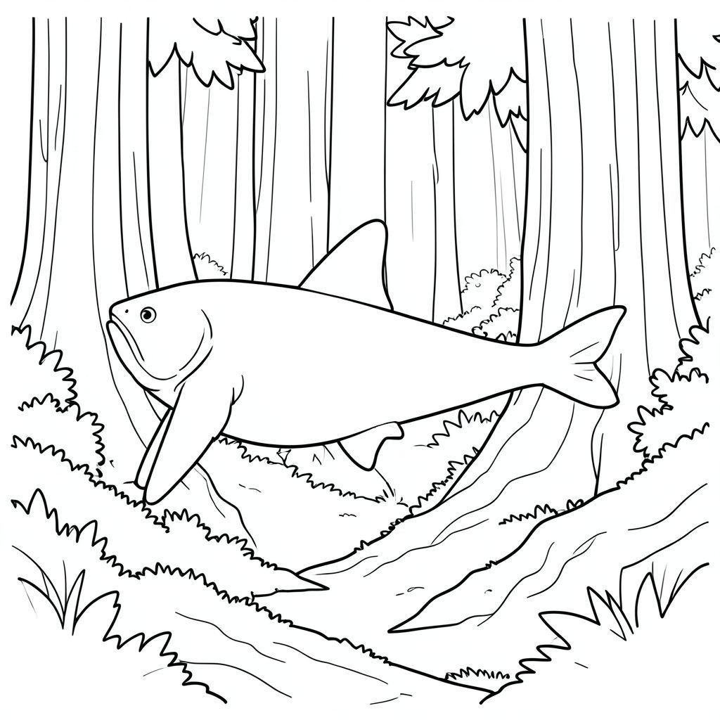 Độc lập, Động vật thủy sinh đơn, Một vây đuôi, Vây, Không có chân, Đúng giải phẫu,, Chi tiết, cảnh, rừng, Gỗ đỏ, Rêu, Thân cây, , Thực tế, Bản vẽ, Nghệ thuật đường nét, Đơn sắc, Thang độ xám, đơn giản, lý lịch, chiều sâu, phối cảnh, Thành phần, tiêu điểm, Mắt, chi tiết, kết cấu, không khí, yên tĩnh, Thanh thản, tự nhiên, Gỗ, Tán lá, , , độ sâu, phối cảnh, đơn giản, hàng, nghệ thuật, , trắng, Đơn sắc, Trang màu, Nghệ thuật đường nét, nền trắng Nhắc nhở tiêu cực: hai đầu,  hai đầu, đầu phụ, hai đuôi, đuôi phụ, hai thân cây, thân phụ, năm chân, thêm chân, ba chân, sáu chân, ba cánh, thêm cánh, đột biến, biến dạng, giải phẫu xấu, thừa chi, hợp nhất, dính liền, trùng lặp, nhiều động vật, nhiều đối tượng, bảng tính cách, xấu xí, bệnh hoạn, đột biến, biến dạng, tứ chi dị dạng, quá nhiều chân, quá nhiều đuôi