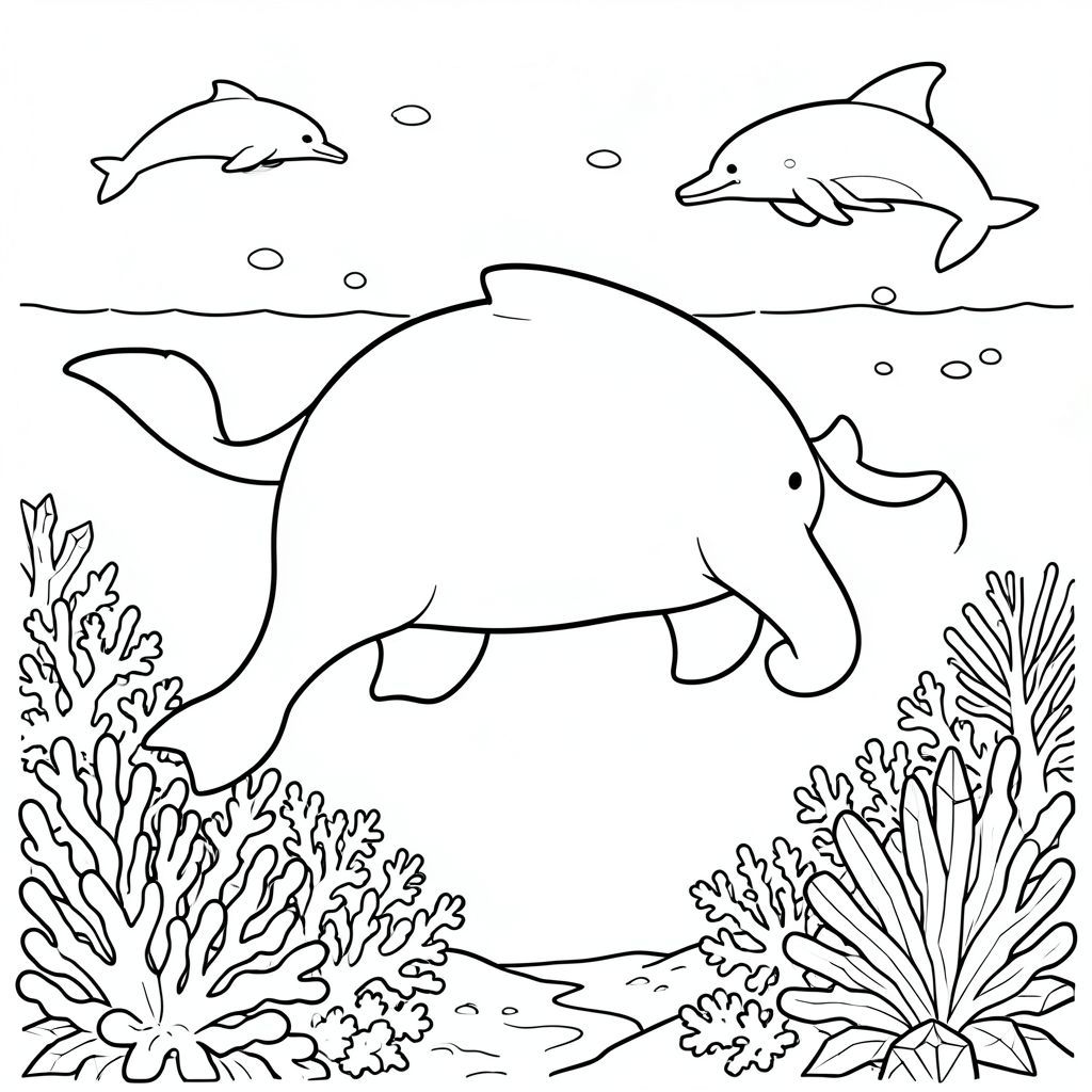 solo, động vật thủy sinh đơn, một vây đuôi, vây, không có chân, đúng giải phẫu, voi, chi tiết, cảnh, san hô, đảo san hô, nước, cá heo, nhảy, pha lê, trong sáng, ánh sáng mặt trời, lý lịch, phức tạp, nghệ thuật đường nét, kiệt tác, và trắng, không bóng, không màu, nội thất trắng, không, trang màu, nghệ thuật đường, nền trắng Nhắc nhở tiêu cực: hai đầu, hai đầu, thêm đầu, hai đuôi, thêm đuôi, hai thân cây,  thân phụ, năm chân, thừa chân, ba chân, sáu chân, ba cánh, cánh phụ, đột biến, biến dạng, giải phẫu xấu, thừa chi, hợp nhất, dính liền nhau, trùng lặp, nhiều động vật, nhiều đối tượng, bảng nhân vật, xấu xí, bệnh hoạn, đột biến, biến dạng, tứ chi dị dạng, quá nhiều chân, quá nhiều đuôi