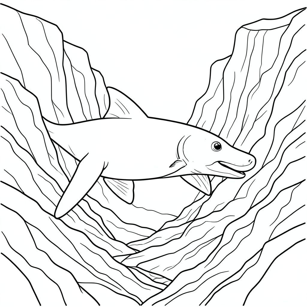 Solo, Động vật thủy sinh đơn, Một vây đuôi, Vây, Không có chân, đúng giải phẫu,, Chi tiết, cảnh, Hẻm núi, đá, Xếp lớp, phối cảnh, tiền cảnh, lý lịch, , , thực tế, hình minh họa, nghệ thuật đường, Đơn sắc, Thang độ xám, đơn giản, rõ ràng, mạnh mẽ, Thành phần, chiều sâu, kết cấu, chi tiết, tiêu điểm, , , trắng, nghệ thuật, kiệt tác, trang tô màu, nghệ thuật đường, nền trắng Nhắc nhở tiêu cực: hai đầu, hai đầu, thêm đầu, hai đuôi, thêm đuôi,  hai thân cây, thân phụ, năm chân, thừa chân, ba chân, sáu chân, ba cánh, thêm cánh, đột biến, biến dạng, giải phẫu xấu, thừa chi, hợp nhất, dính liền nhau, trùng lặp, nhiều động vật, nhiều đối tượng, bảng nhân vật, xấu xí, bệnh hoạn, đột biến, biến dạng, tứ chi dị dạng, quá nhiều chân, quá nhiều đuôi