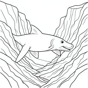 Solo, Động vật thủy sinh đơn, Một vây đuôi, Vây, Không có chân, đúng giải phẫu,, Chi tiết, cảnh, Hẻm núi, đá, Xếp lớp, phối cảnh, tiền cảnh, lý lịch, , , thực tế, hình minh họa, nghệ thuật đường, Đơn sắc, Thang độ xám, đơn giản, rõ ràng, mạnh mẽ, Thành phần, chiều sâu, kết cấu, chi tiết, tiêu điểm, , , trắng, nghệ thuật, kiệt tác, trang tô màu, nghệ thuật đường, nền trắng Nhắc nhở tiêu cực: hai đầu, hai đầu, thêm đầu, hai đuôi, thêm đuôi,  hai thân cây, thân phụ, năm chân, thừa chân, ba chân, sáu chân, ba cánh, thêm cánh, đột biến, biến dạng, giải phẫu xấu, thừa chi, hợp nhất, dính liền nhau, trùng lặp, nhiều động vật, nhiều đối tượng, bảng nhân vật, xấu xí, bệnh hoạn, đột biến, biến dạng, tứ chi dị dạng, quá nhiều chân, quá nhiều đuôi