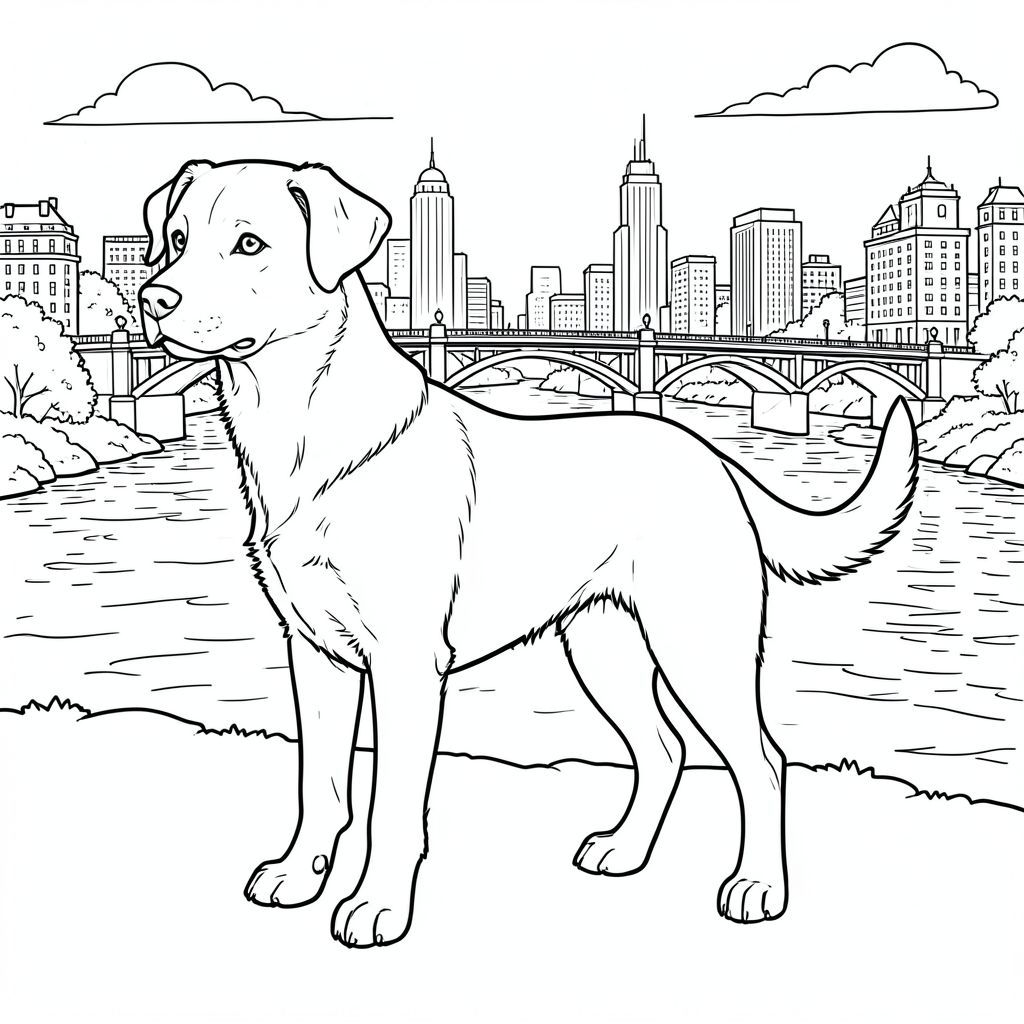 Độc lập, động vật đơn, bốn chân, một đầu, một đuôi, đúng giải phẫu,, Chi tiết, cảnh, Môi trường, cầu, sông, Thành phố, Đường chân trời, thực tế, hình minh họa, nghệ thuật đường nét, và trắng, Đơn, Đơn sắc, kiệt tác, Phức tạp, lý lịch, phức tạp, Ảnh thực tế, mạnh mẽ, năng động, phối cảnh, chiều sâu, kết cấu, tiêu điểm, thành phần, lý lịch, bầu không khí, Chi tiết, Thực tế, độc thân,, cầu, sông, Thành phố., trang màu, nghệ thuật đường, nền trắng Nhắc nhở tiêu cực:  hai đầu, hai đầu, đầu phụ, hai đuôi, đuôi phụ, hai thân cây, thân phụ, năm chân, thêm chân, ba chân, sáu chân, ba cánh, thêm cánh, đột biến, biến dạng, giải phẫu xấu, thừa chi, hợp nhất, dính, trùng lặp, nhiều động vật, nhiều đối tượng, bảng nhân vật, xấu xí, bệnh hoạn, đột biến, biến dạng, tứ chi dị dạng, quá nhiều chân, quá nhiều đuôi