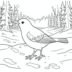 Độc lập, một con chim, hai chân, hai cánh, một mỏ, chính xác về mặt giải phẫu, chi tiết, chim, cánh đồng tuyết, dấu chân, rừng, thực tế, phức tạp, nghệ thuật đường nét, và trắng, Đơn sắc, độc thân, lý lịch, Mở rộng, Chi tiết, phong cảnh, mùa đông, tuyết, thú vật, Dấu chân, xa, đóng băng, hình minh họa, kiệt tác, tinh khiết, trắng, hàng, nghệ thuật, độc thân, chim, chi tiết, cảnh, trang màu, nghệ thuật đường, nền trắng Nhắc nhở tiêu cực: hai đầu, đầu đôi,  đầu phụ, hai đuôi, đuôi phụ, hai thân cây, thân phụ, năm chân, chân phụ, ba chân, sáu chân, ba cánh, thêm cánh, đột biến, biến dạng, giải phẫu xấu, thừa chi, hợp nhất, dính liền nhau, trùng lặp, nhiều động vật, nhiều đối tượng, bảng nhân vật, xấu xí, bệnh hoạn, đột biến, biến dạng, tứ chi dị dạng, quá nhiều chân, quá nhiều đuôi