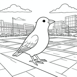 Độc lập, một con chim, Hai chân, Hai cánh, Một mỏ, Đúng giải phẫu, chim, Hiện đại ngoài trời, Khu phức hợp thể thao, Kim cương bóng chày, Bãi đậu xe, Mở rộng, Mở rộng, Trải nhựa, bê tông, , cỏ, bóng râm, Ánh sáng mặt trời, trong sáng, Bầu trời, Đám mây, Mái nhà, kim loại, ly, bãi đậu xe, rất nhiều, Lối đi, giao thông, Xe, biển báo, Biểu ngữ, Cờ, Dòng, Hình học, mẫu, Chi tiết, Thực tế, , , Tương phản, chiều sâu, phối cảnh, Thành phần, Trang tô màu, Nghệ thuật đường, Nền trắng,  trang màu, nghệ thuật đường nét, nền trắng, Lời nhắc tiêu cực: hai đầu, hai đầu, thêm đầu, hai đuôi, thêm đuôi, hai thân cây, thêm thân cây, năm chân, thêm chân, ba chân, sáu chân, ba cánh, thêm cánh, đột biến, biến dạng, giải phẫu xấu, thừa chi, hợp nhất, dính, trùng lặp, nhiều động vật, nhiều đối tượng, bảng nhân vật, xấu xí, bệnh hoạn, đột biến, biến dạng, chân tay dị dạng, quá nhiều chân,  quá nhiều đuôi