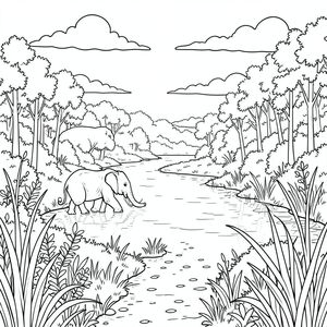 Độc lập, Côn trùng đơn, Sáu chân, Đúng về mặt giải phẫu, Voi, Hồ chứa, rộng lớn, Mở rộng, Nước, , rừng, Bờ biển, dày đặc, thảm thực vật, cao, Thân cây, Ánh sáng mặt trời, Lốm đốm, , Quanh co, con đường, phong cảnh, Toàn cảnh, Chi tiết, Thực tế, Đơn sắc, Nghệ thuật đường, hình minh họa, và trắng, đơn giản, lý lịch, Thanh thản, điềm tĩnh, Phản chiếu nước, Đường chân trời, Đám mây, Bầu trời, chiều sâu, phối cảnh, tự nhiên, các yếu tố, Thành phần,, Trang màu, Nghệ thuật đường, Nền trắng, Trang màu, Nghệ thuật đường,  nền trắng, Lời nhắc tiêu cực: hai đầu, hai đầu, thêm đầu, hai đuôi, thêm đuôi, hai thân cây, thêm thân cây, năm chân, thêm chân, ba chân, sáu chân, ba cánh, thêm cánh, đột biến, biến dạng, giải phẫu xấu, thừa chi, hợp nhất, dính liền nhau, trùng lặp, nhiều động vật, nhiều đối tượng, bảng nhân vật, xấu xí, bệnh hoạn, đột biến, biến dạng, tứ chi dị dạng, quá nhiều chân, quá nhiều đuôi