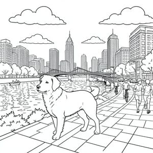 solo, (động vật đơn: 1.3), (bốn chân: 1.3), (một đầu: 1.3), (một đuôi: 1.2), (đúng giải phẫu: 1.4),, thành phố, sông, bờ sông, toàn cảnh, xem, Hiện đại, Tòa nhà, Tòa nhà chọc trời, cầu, giao thông, Xe cộ, Người đi bộ, Người chạy bộ, Người đi xe đạp, con đường, Vỉa hè, đường phố, Vỉa hè, Bầu trời, Đám mây, Ánh sáng mặt trời, , Sự phản chiếu, Phản chiếu, Chuyển động, mờ, chiều sâu, phối cảnh, chi tiết, Thực tế, 3d, , Đô thị, phong cảnh, Thành phần, tiêu điểm, lý lịch, khí quyển, Tâm trạng, Trang tô màu,  Nghệ thuật đường nét, nền trắng, trang màu, nghệ thuật đường nét, nền trắng, (solo: 1.3), (chủ đề đơn: 1.2), (đúng giải phẫu: 1.4), (giải phẫu hoàn hảo: 1.3), (tỷ lệ chính xác: 1.2)