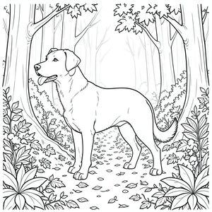 solo, chủ đề đơn, bốn chân, một cái đầu, một đuôi, đúng về mặt giải phẫu,, rừng mùa thu sương mù, lá rụng, tán lá, đường quanh co, rừng rậm rạp, lốm đốm, phối cảnh khí quyển, kết cấu chi tiết, môi trường thực tế, phong cách khắc gỗ, trang màu, nghệ thuật đường, nền trắng, solo, chủ đề đơn, đúng giải phẫu, giải phẫu hoàn hảo