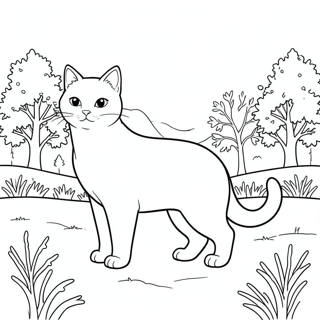 solo, chủ đề đơn, bốn chân, một đầu, một đuôi, đúng về mặt giải phẫu, con mèo, Tuyết, cánh đồng, cây cối, mờ, đơn giản, sạch sẽ, phong cảnh, đường chân trời, trong sáng, ánh sáng mặt trời, trang màu, nghệ thuật đường, nền trắng, solo, chủ đề đơn, chính xác về mặt giải phẫu, giải phẫu hoàn hảo