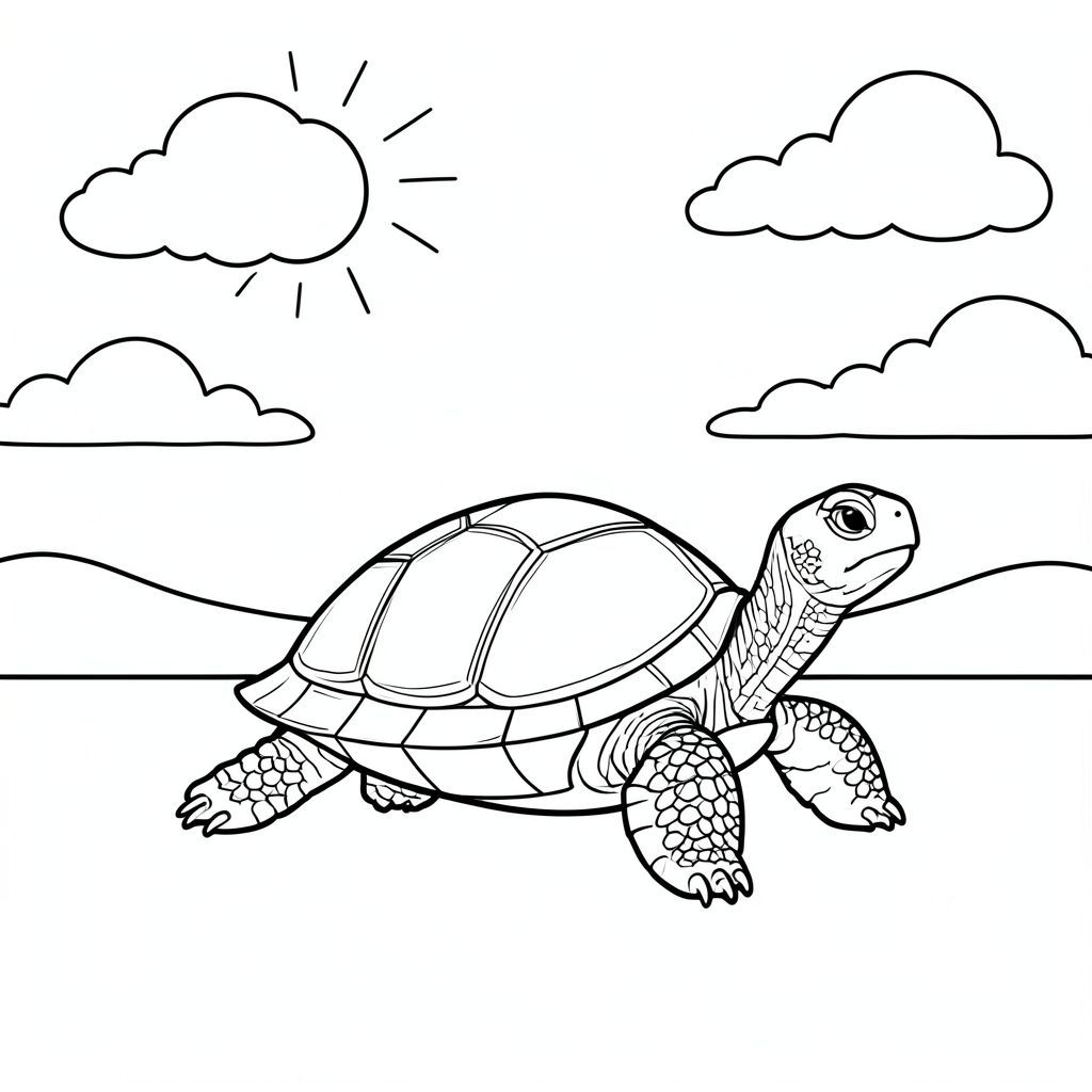 Solo, Rùa đơn, bốn chân, một đầu, một vỏ, đúng về mặt giải phẫu, rùa, bầu trời, những đám mây, ánh sáng mặt trời, trong sáng, đơn giản, dọn dẹp, lý lịch, phong cảnh, đường chân trời, yên bình, trang màu, nghệ thuật đường, nền trắng, solo, chủ đề đơn, đúng về mặt giải phẫu, giải phẫu hoàn hảo