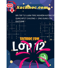 Tải Bài tập tự luận-trắc nghiệm-hướng dẫn sử dụng MTCT chương 1. Ứng dụng của đạo hàm