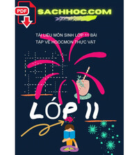 Tải Tài Liệu Môn Sinh Lớp 11 Bài Tập Về Hoocmon Thực Vật