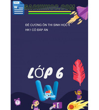 Tải Đề Cương Ôn Thi Sinh Học 6 HK1 Có Đáp Án