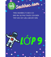 Tải Trắc Nghiệm Lý 9 Bài 9 Có Đáp Án- Sự Phụ Thuộc Của Điện Trở Vào Vật Liệu Làm Dây Dẫn