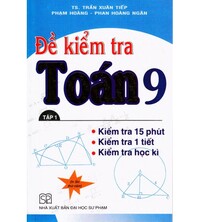 Tải Đề kiểm tra Toán lớp 9 - tập 1,2