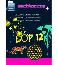 Tải Đề cương ôn tập học kì 1 môn Sinh lớp 12 cơ bản năm 2020 - 2021 THPT Linh Trung