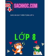 Tải Giáo Án Dạy Thêm Toán Lớp 8