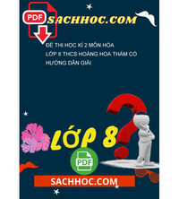 Tải Đề thi học kì 2 môn Hóa lớp 8 THCS Hoàng Hoa Thám có hướng dẫn giải