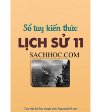 Tải Sổ tay kiến thức lịch sử 11