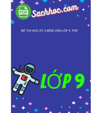 Tải Đề Thi Học Kỳ 2 Môn Văn Lớp 9