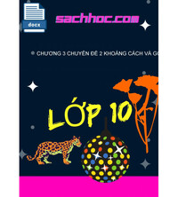 Tải Chương 3 chuyên đề 2 khoảng cách và góc