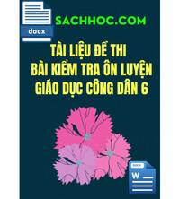 Tải 10 Đề Thi học kì 2 Môn GDCD Lớp 6 Có đáp án