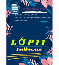 Tải Bài 3. Bài tập có đáp án chi tiết về phương trình lượng giác thường gặp