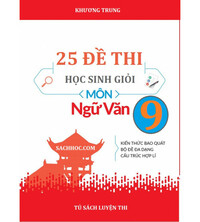 Tải Bộ 25 đề thi học sinh giỏi ngữ văn 9 (Có đáp án)