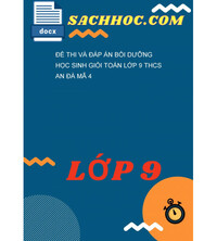Tải Đề thi và đáp án bồi dưỡng học sinh giỏi toán lớp 9 THCS An đà mã 4