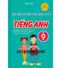 Tải Bộ đề luyện thi học kỳ 1 môn tiếng anh 9 chương trình mới