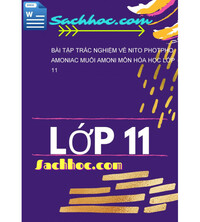 Tải Bài tập trắc nghiệm về nito photpho amoniac muối amoni môn hóa học lớp 11