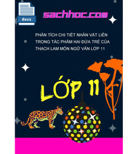 Tải Phân tích chi tiết nhân vật liên trong tác phẩm hai đứa trẻ của thạch lam môn ngữ văn lớp 11
